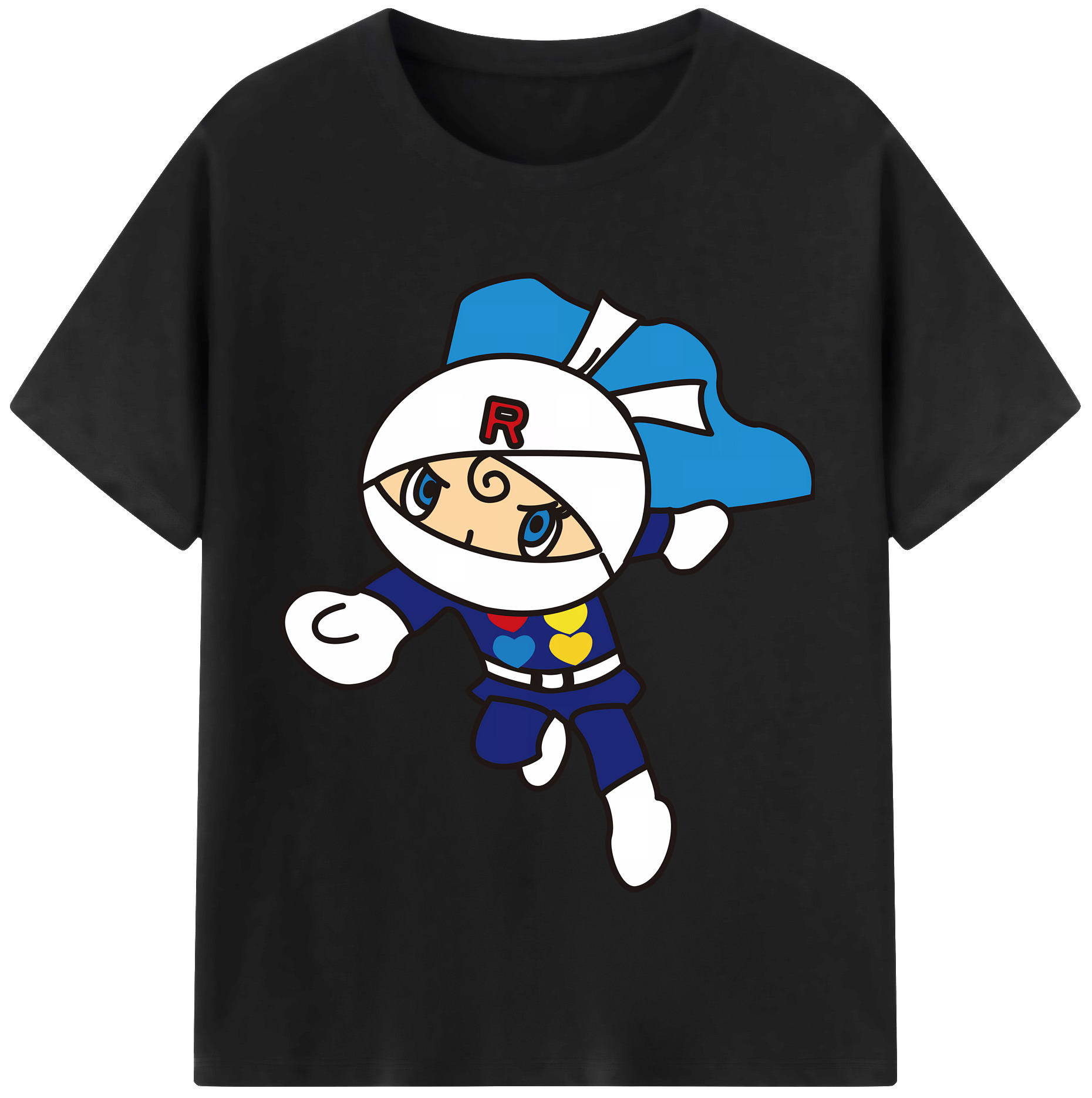 （画像用） アンパンマン Anpanman レディースカジュアルプリントTシャツ（綿100％）