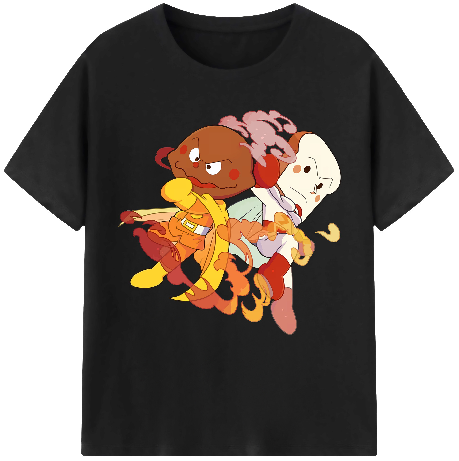 （画像用） アンパンマン Anpanman レディースカジュアルプリントTシャツ（綿100％）