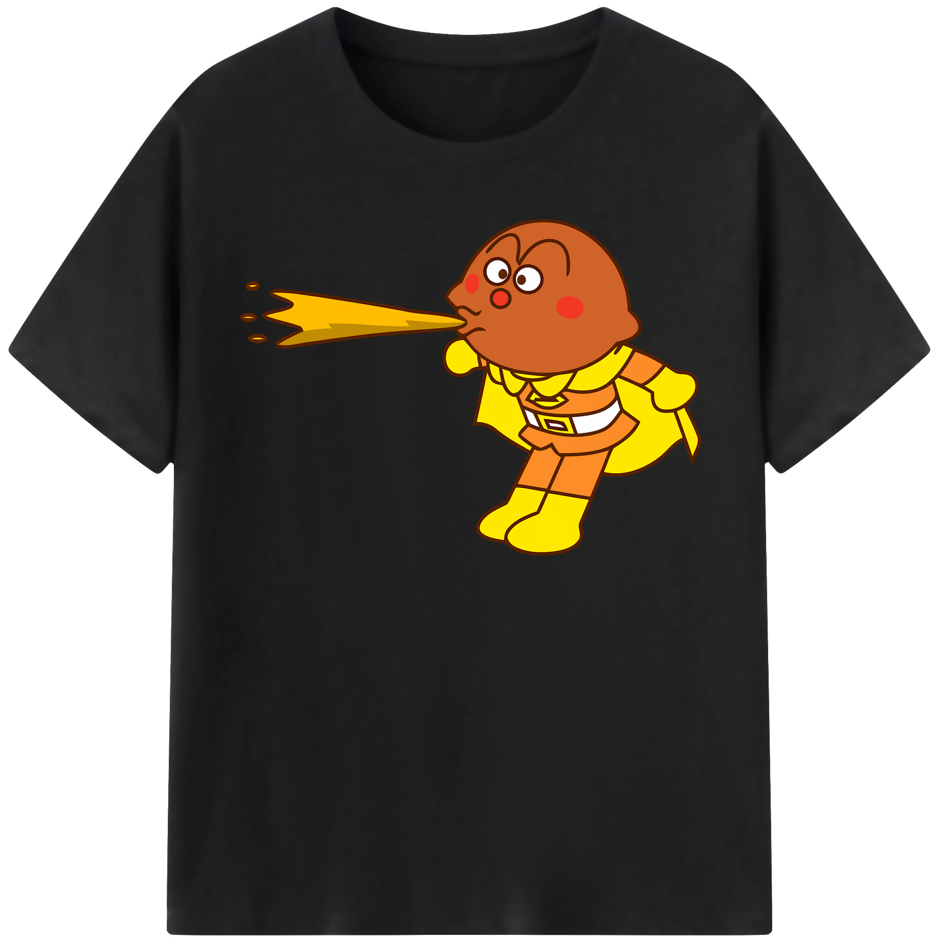 （画像用） アンパンマン Anpanman レディースカジュアルプリントTシャツ（綿100％）