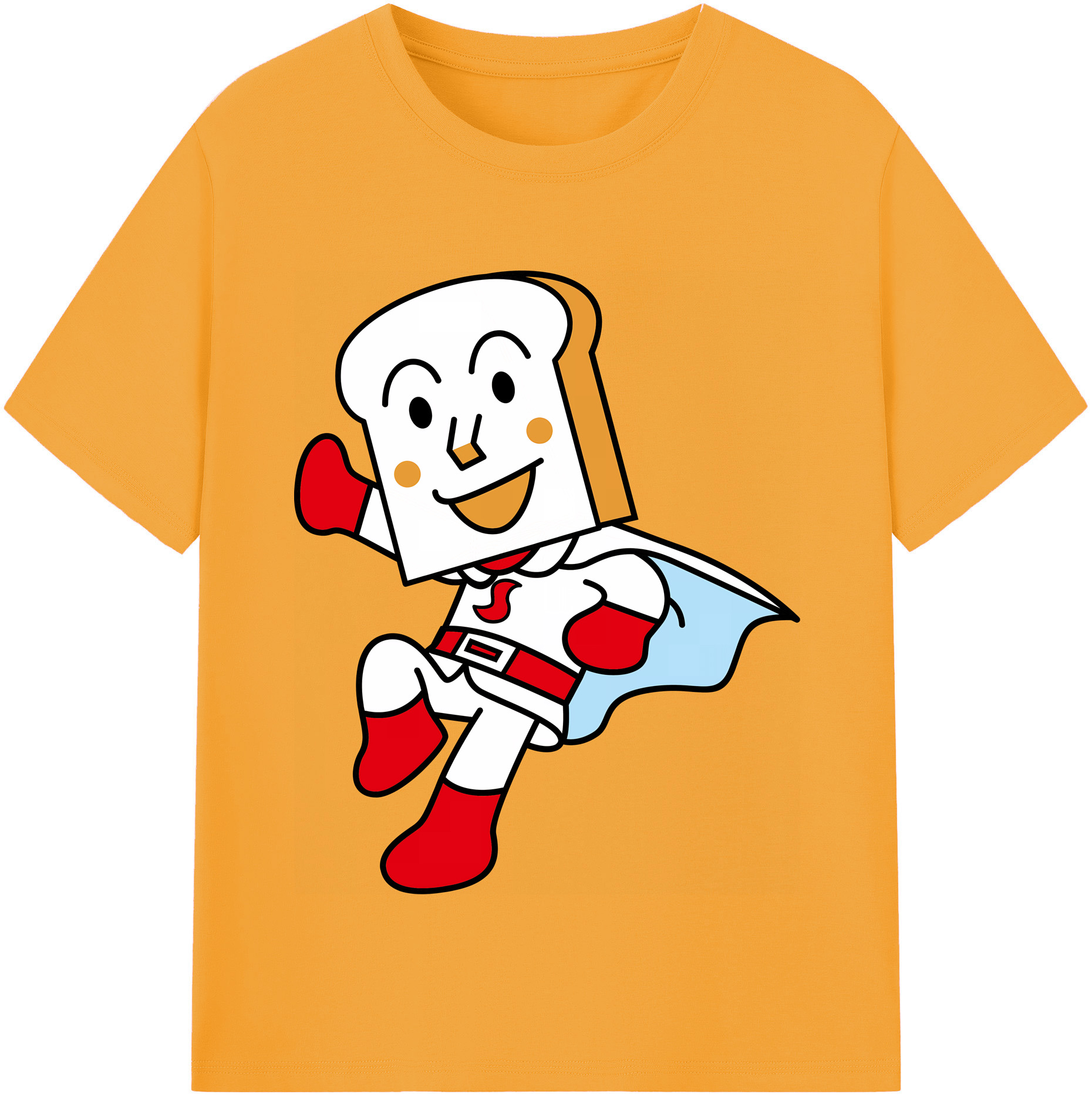 （画像用） アンパンマン Anpanman レディースカジュアルプリントTシャツ（綿100％）