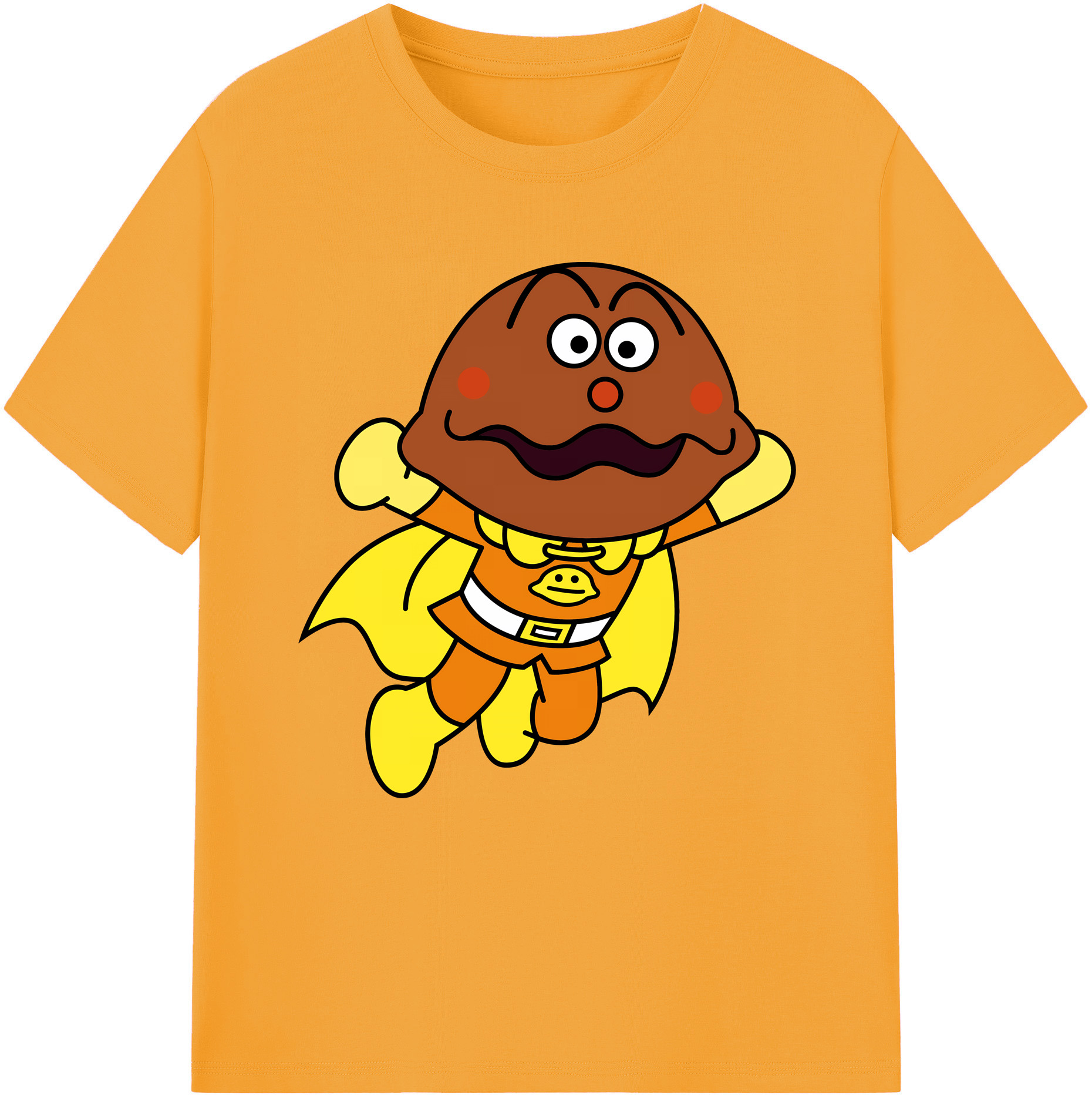 （画像用） アンパンマン Anpanman レディースカジュアルプリントTシャツ（綿100％）