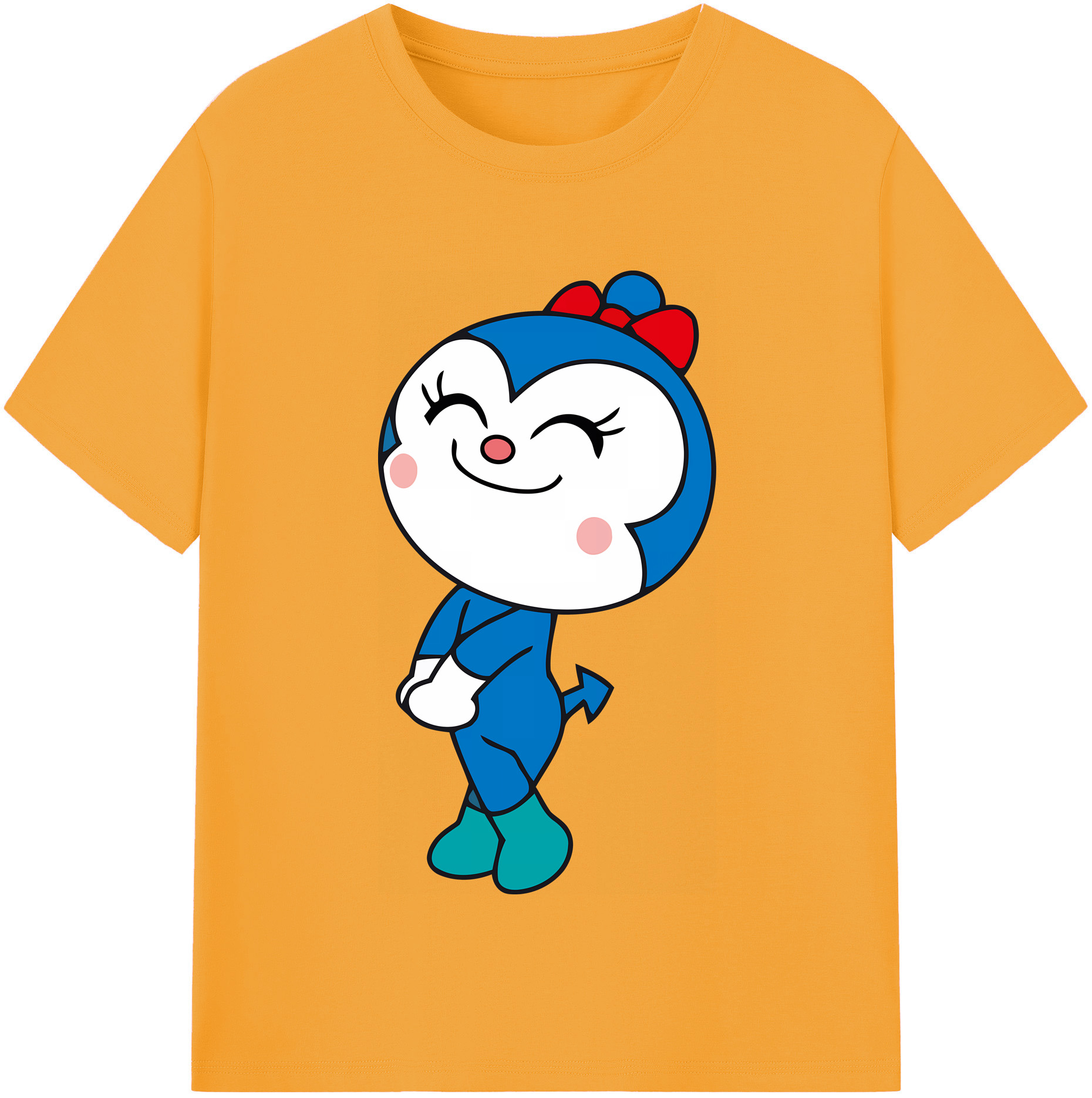 （画像用） アンパンマン Anpanman レディースカジュアルプリントTシャツ（綿100％）