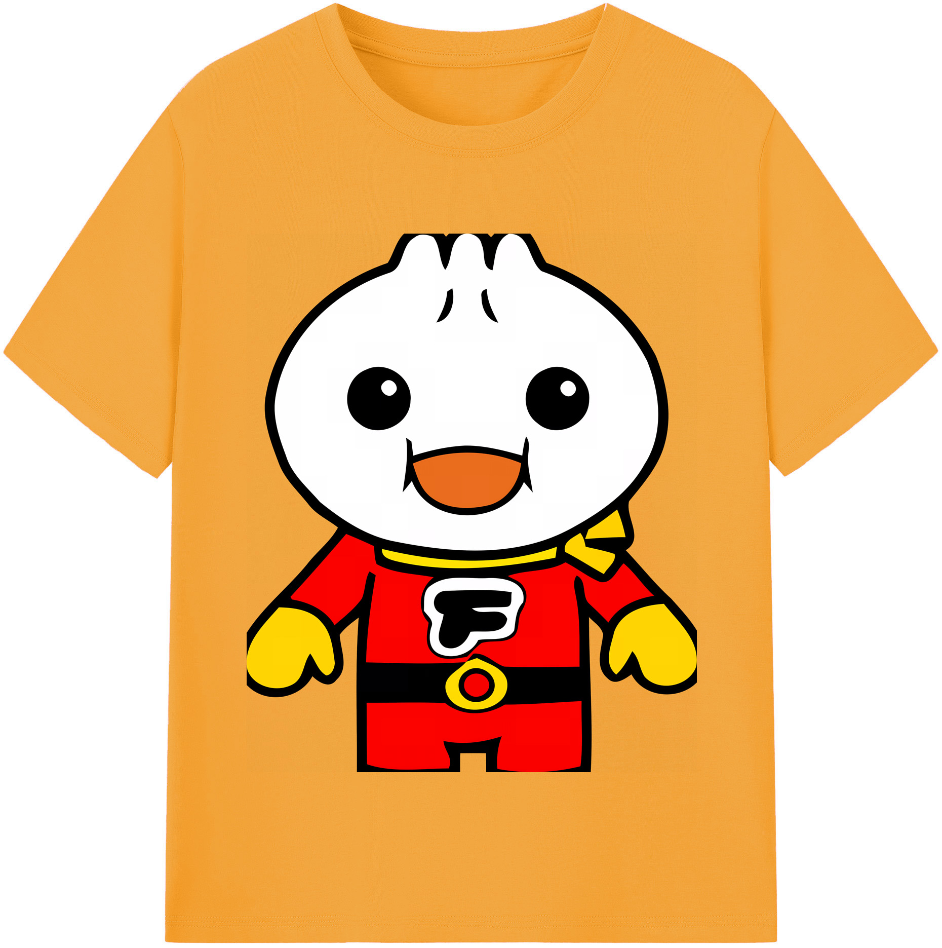 （画像用） アンパンマン Anpanman レディースカジュアルプリントTシャツ（綿100％）