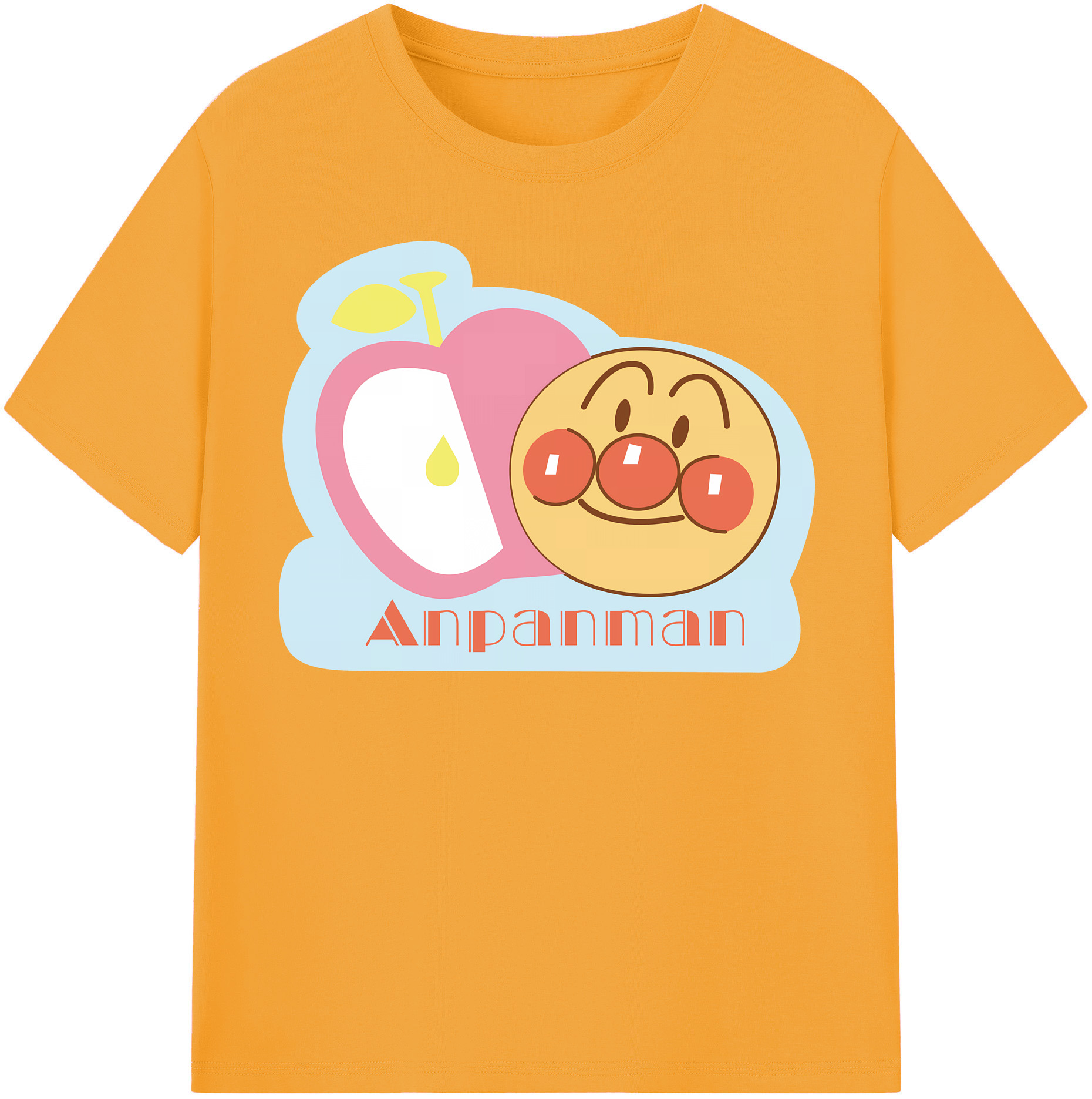 （画像用） アンパンマン Anpanman レディースカジュアルプリントTシャツ（綿100％）