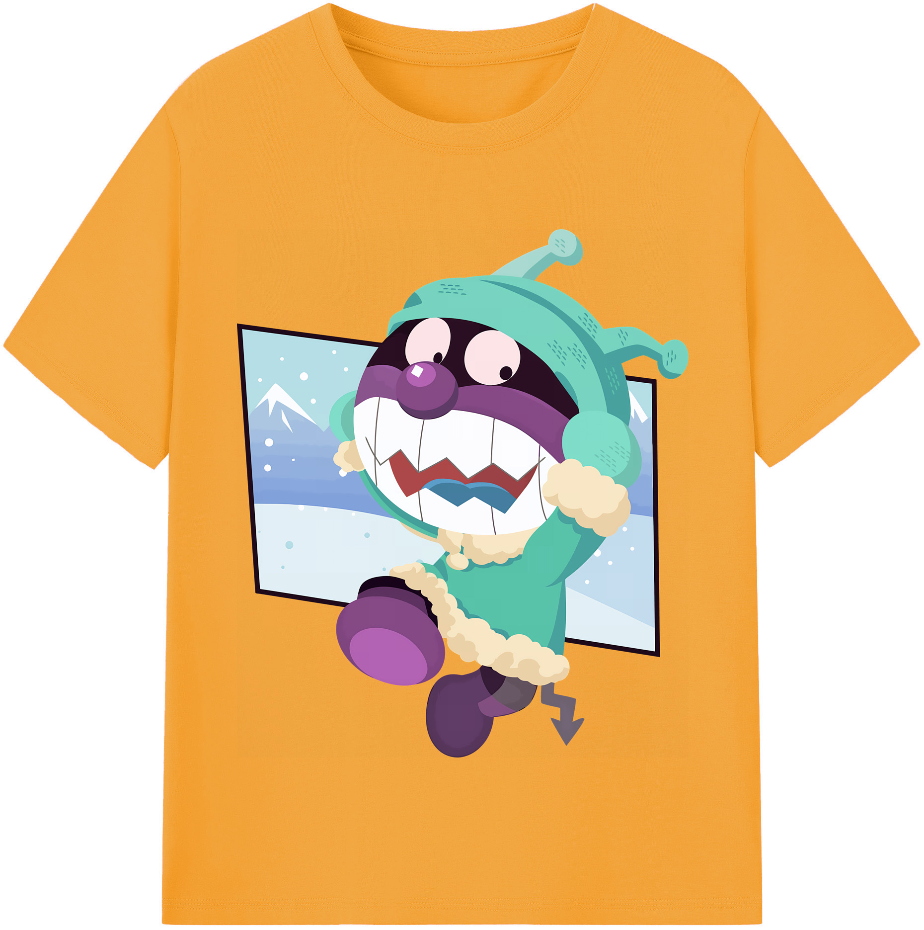 （画像用） アンパンマン Anpanman レディースカジュアルプリントTシャツ（綿100％）