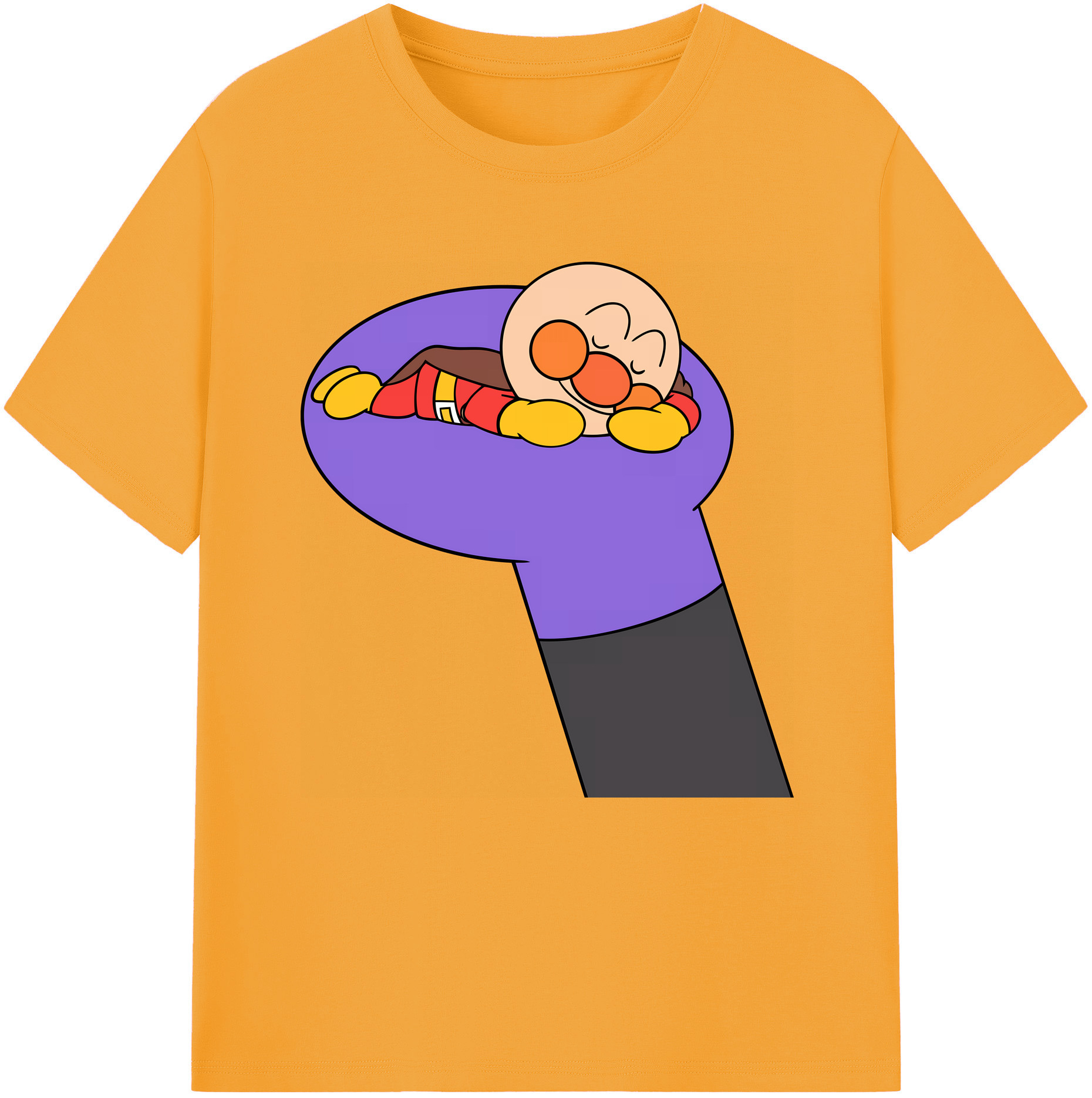 （画像用） アンパンマン Anpanman レディースカジュアルプリントTシャツ（綿100％）