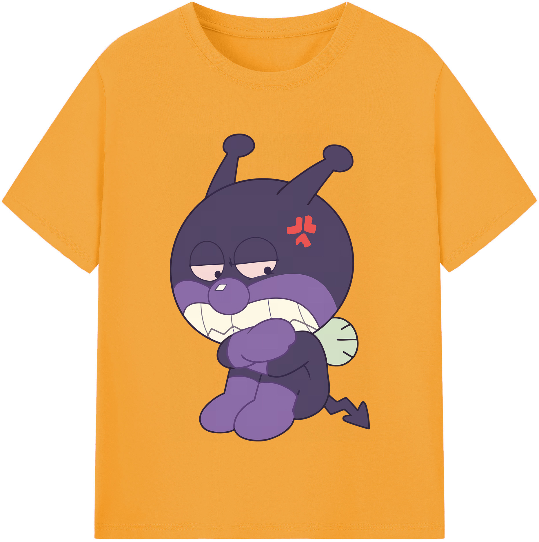 （画像用） アンパンマン Anpanman レディースカジュアルプリントTシャツ（綿100％）