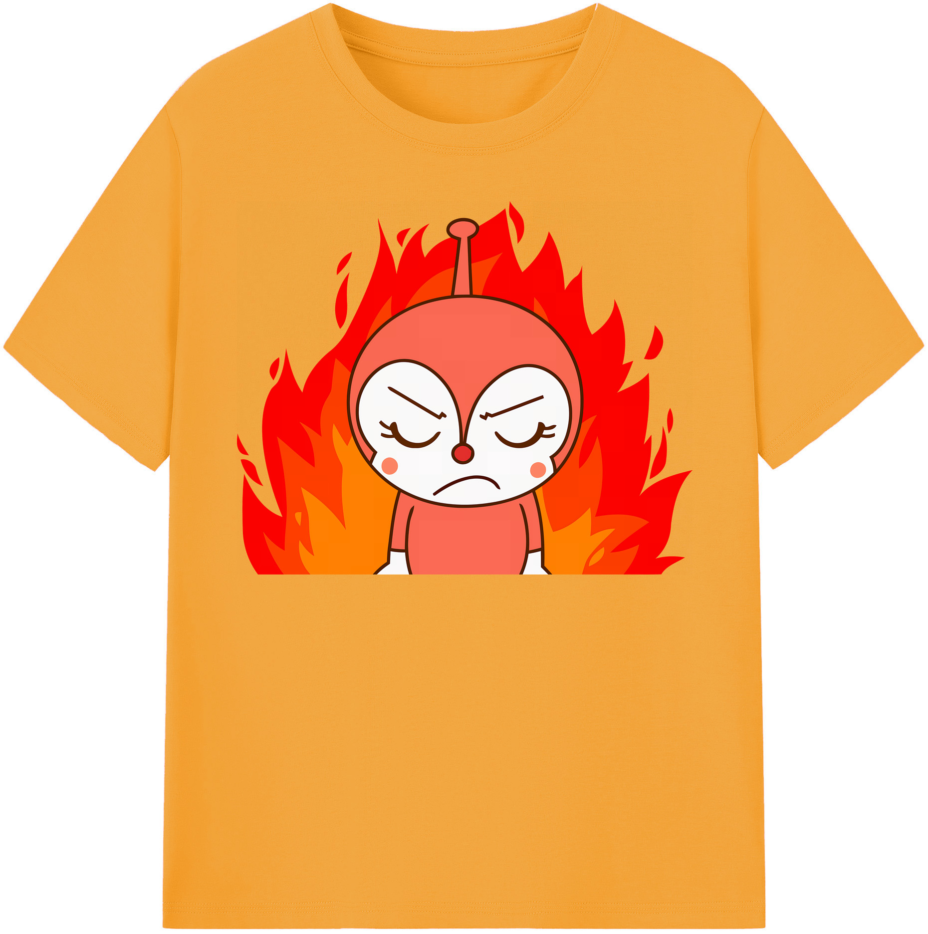 （画像用） アンパンマン Anpanman レディースカジュアルプリントTシャツ（綿100％）