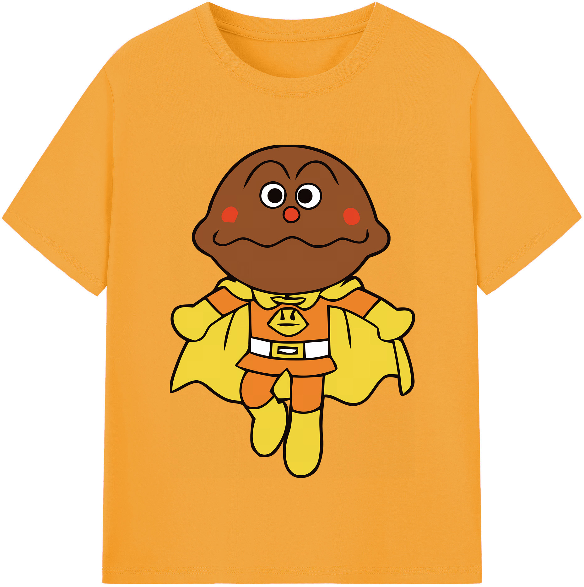 （画像用） アンパンマン Anpanman レディースカジュアルプリントTシャツ（綿100％）