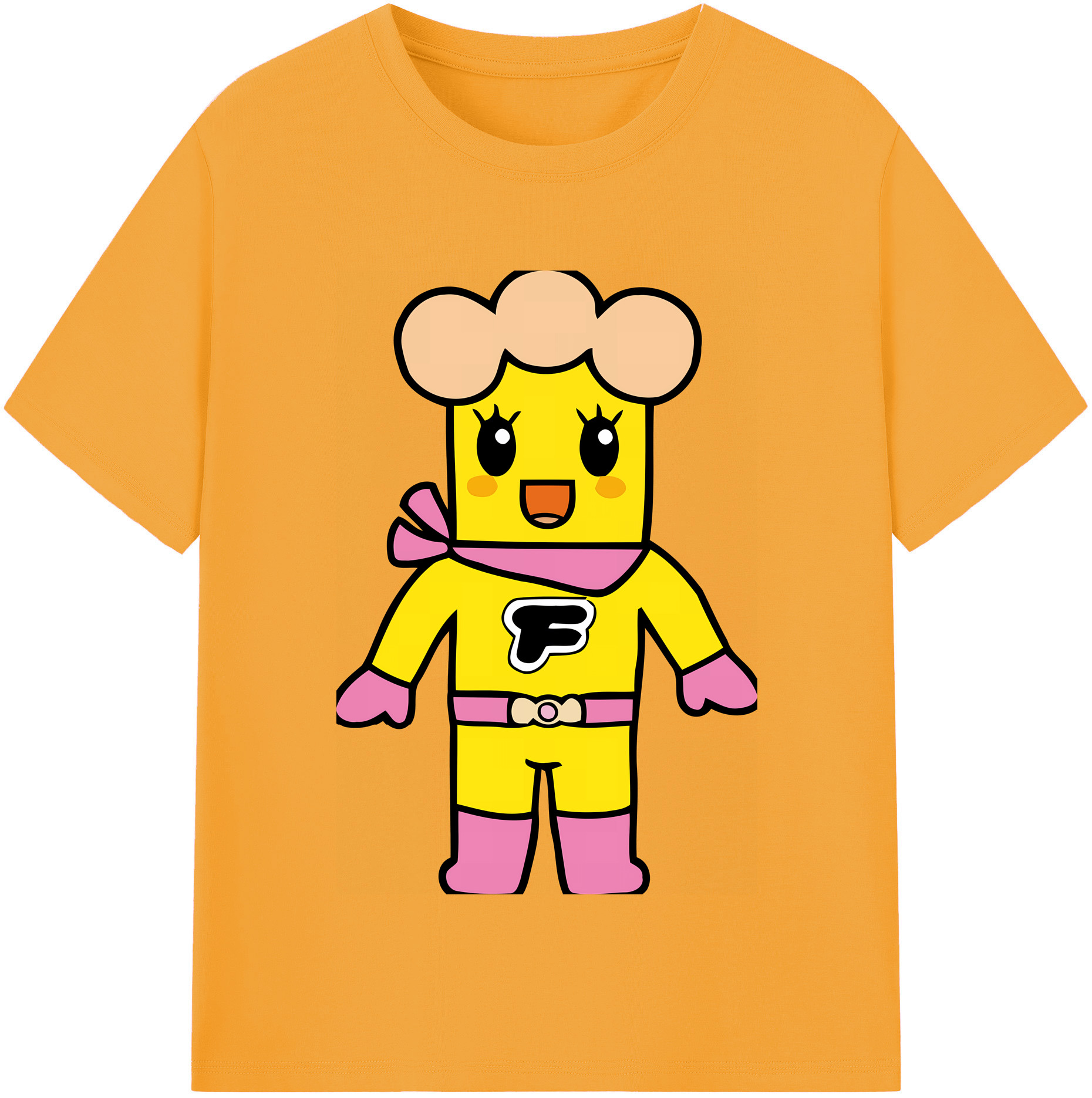 （画像用） アンパンマン Anpanman レディースカジュアルプリントTシャツ（綿100％）