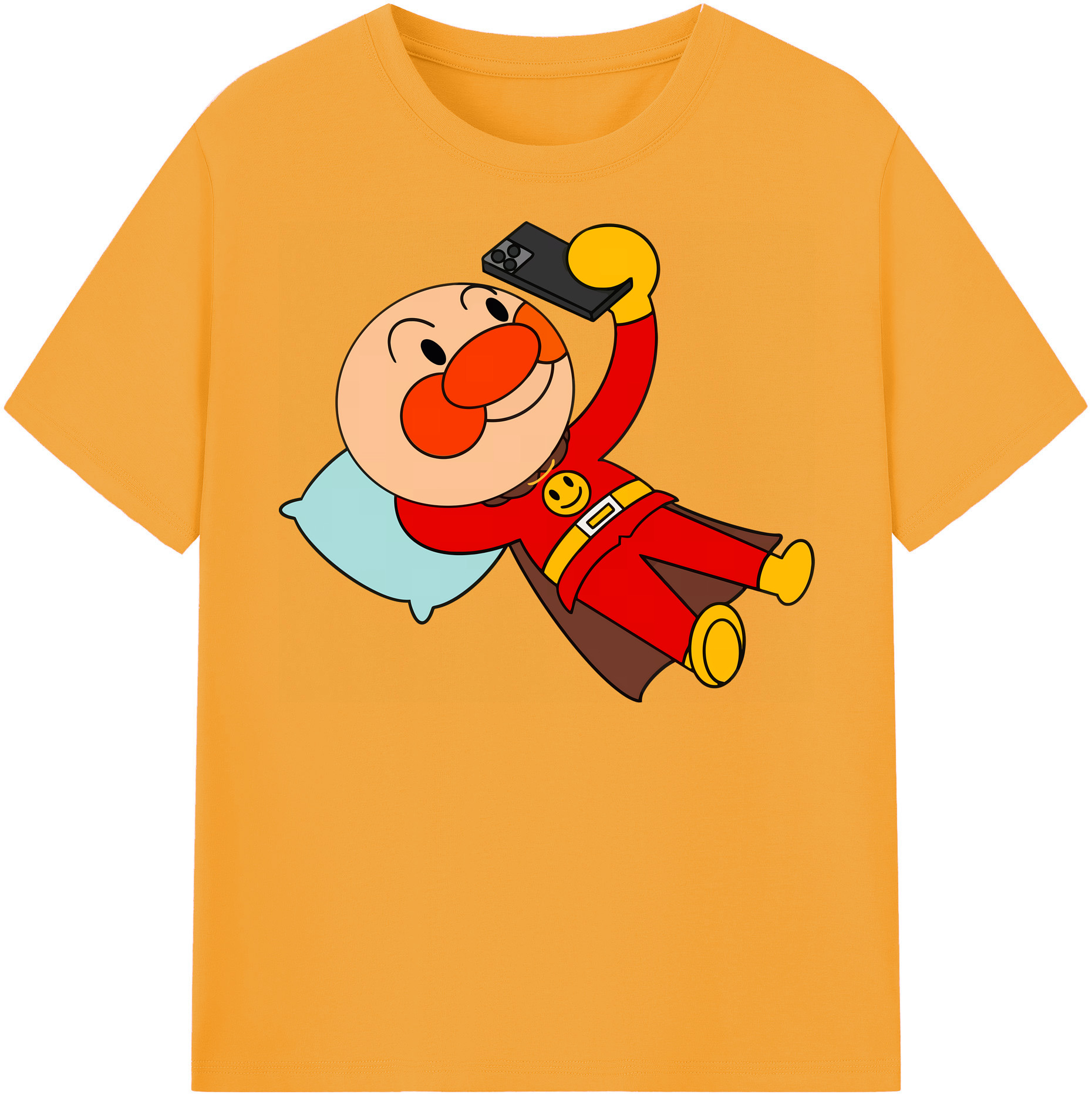 （画像用） アンパンマン Anpanman レディースカジュアルプリントTシャツ（綿100％）