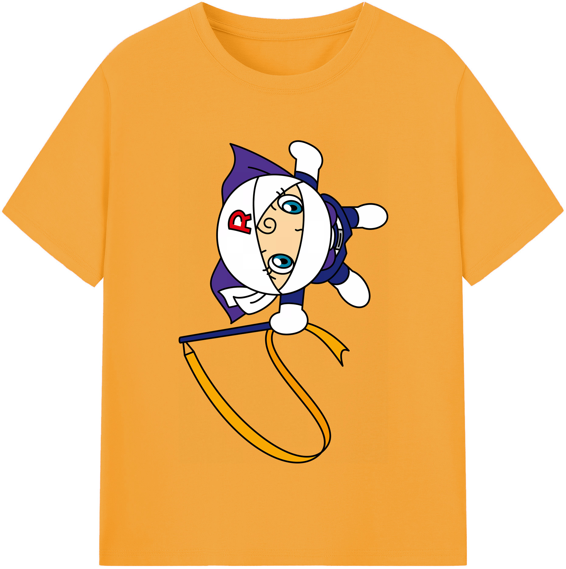 （画像用） アンパンマン Anpanman レディースカジュアルプリントTシャツ（綿100％）