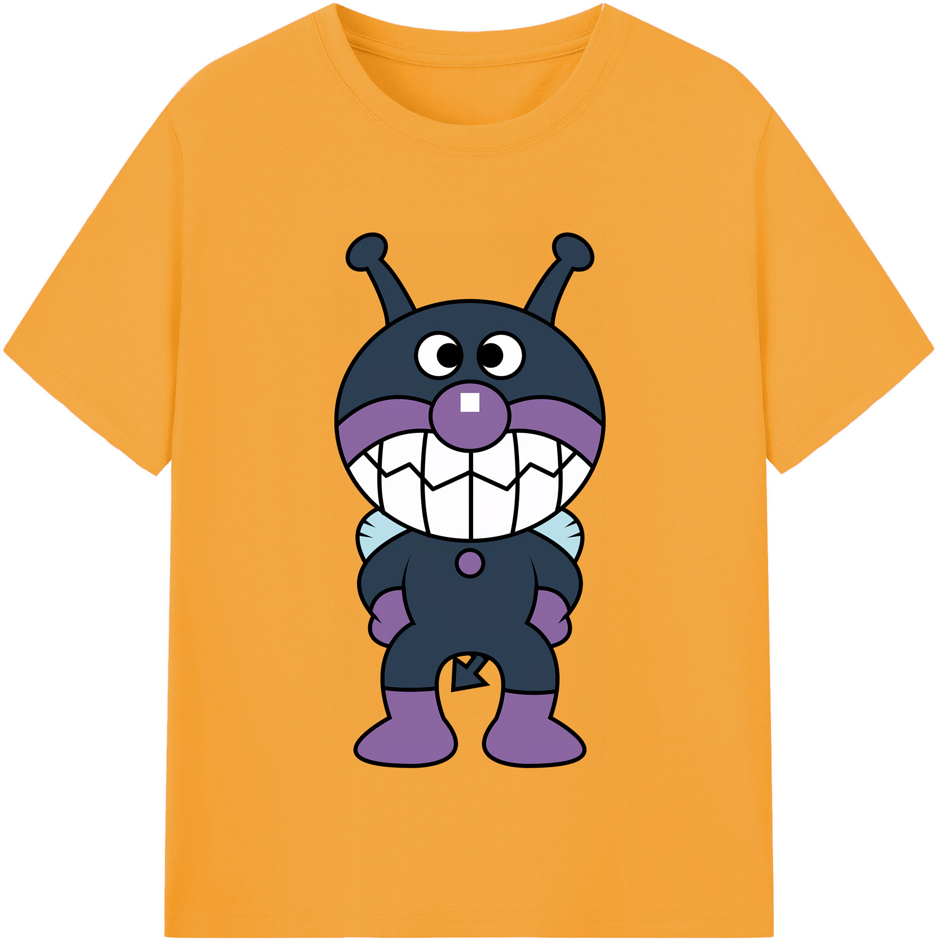 （画像用） アンパンマン Anpanman レディースカジュアルプリントTシャツ（綿100％）
