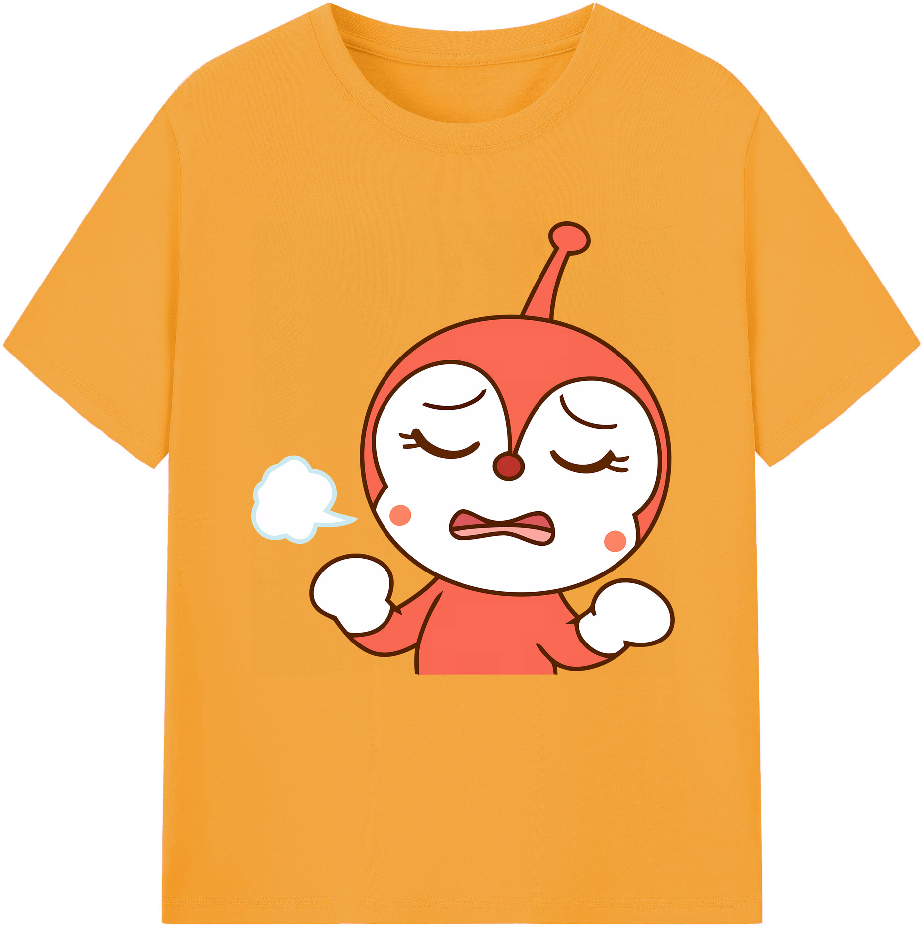 （画像用） アンパンマン Anpanman レディースカジュアルプリントTシャツ（綿100％）