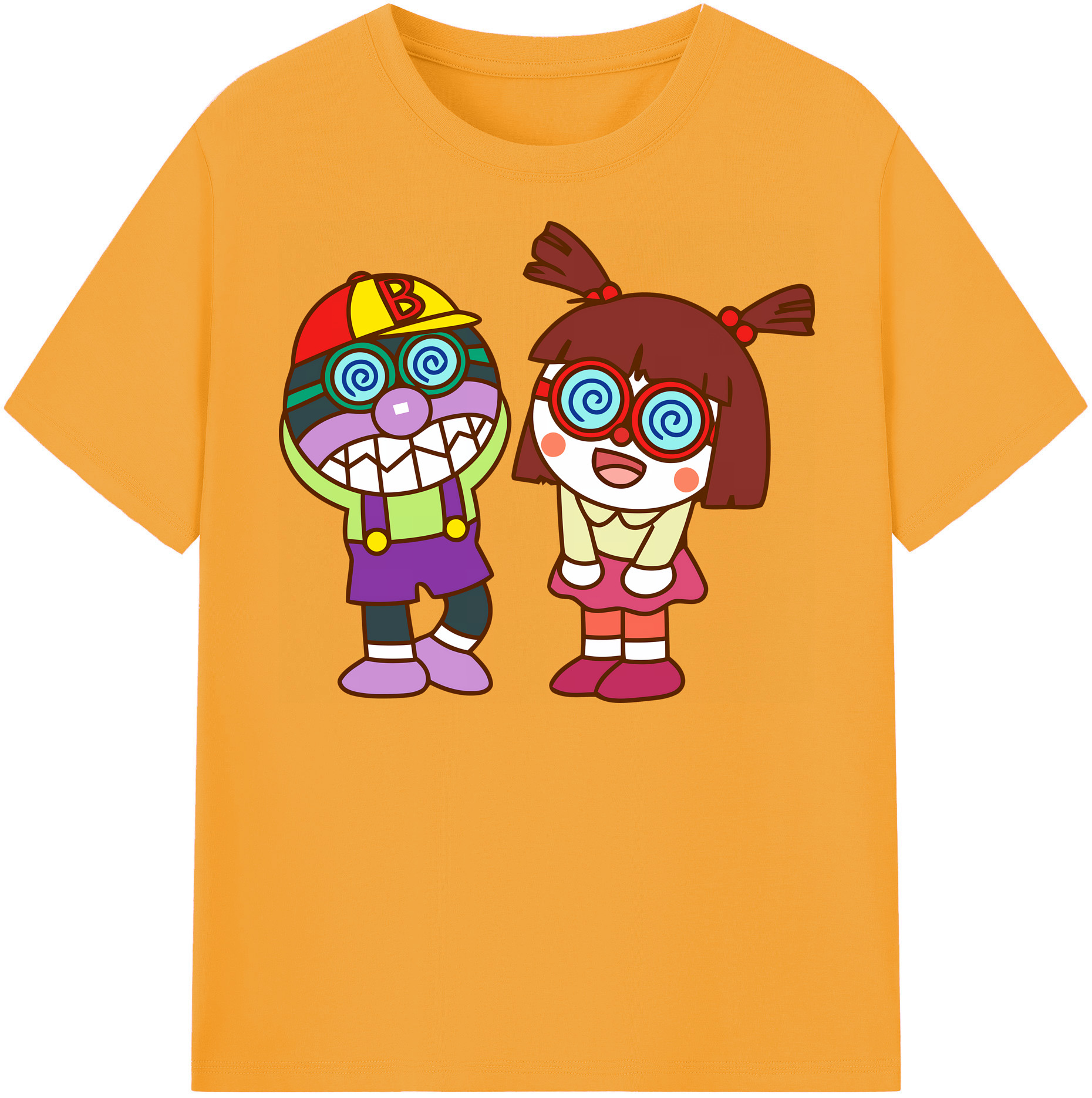 （画像用） アンパンマン Anpanman レディースカジュアルプリントTシャツ（綿100％）