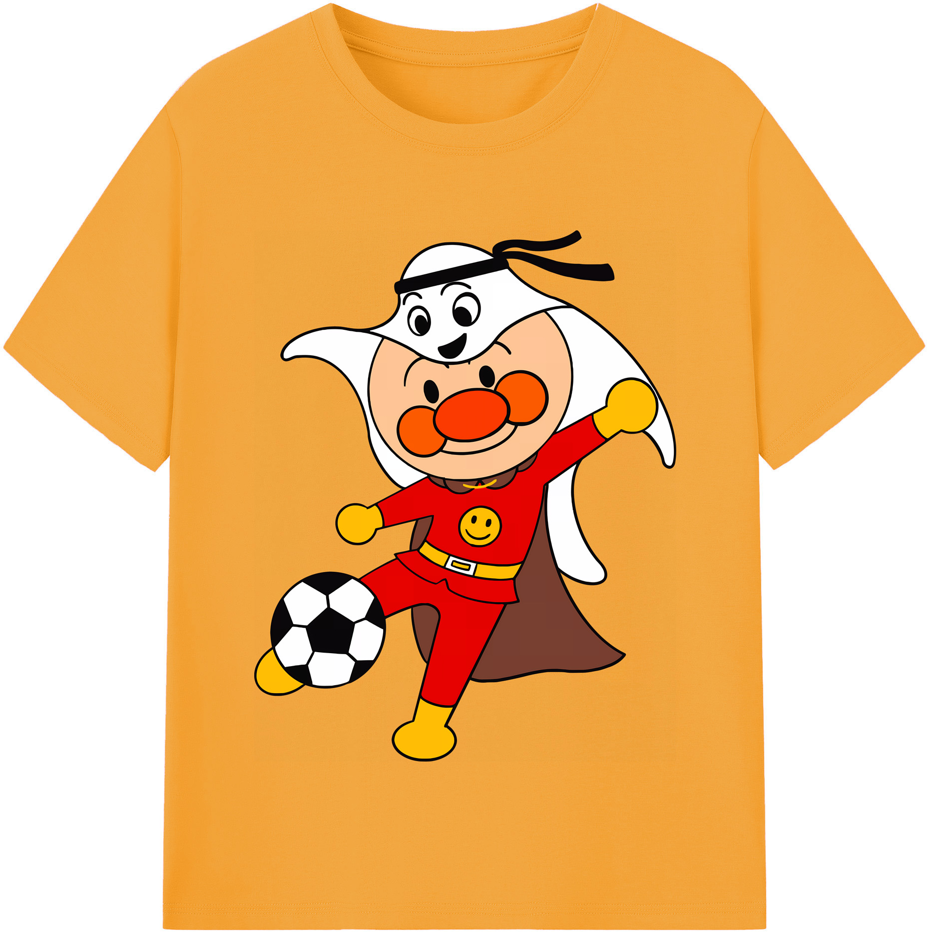 （画像用） アンパンマン Anpanman レディースカジュアルプリントTシャツ（綿100％）