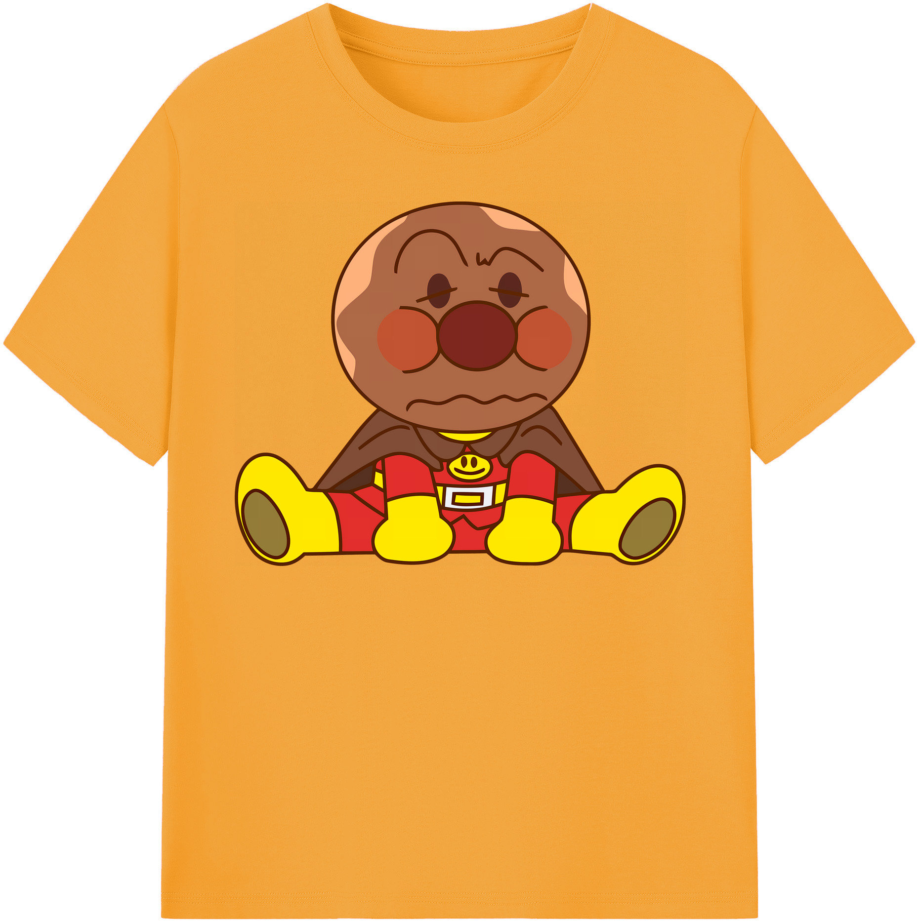 （画像用） アンパンマン Anpanman レディースカジュアルプリントTシャツ（綿100％）