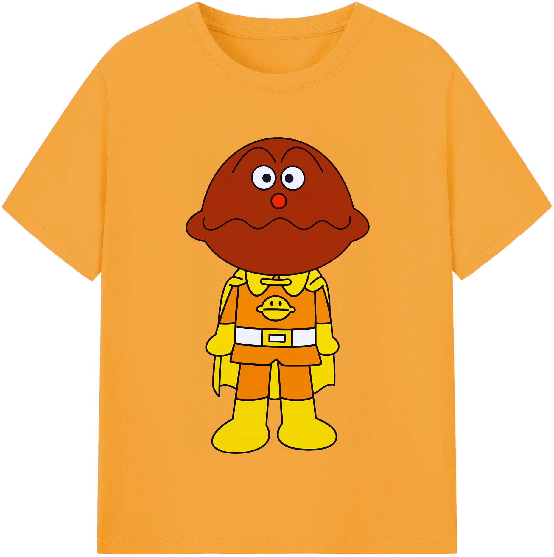 （画像用） アンパンマン Anpanman レディースカジュアルプリントTシャツ（綿100％）