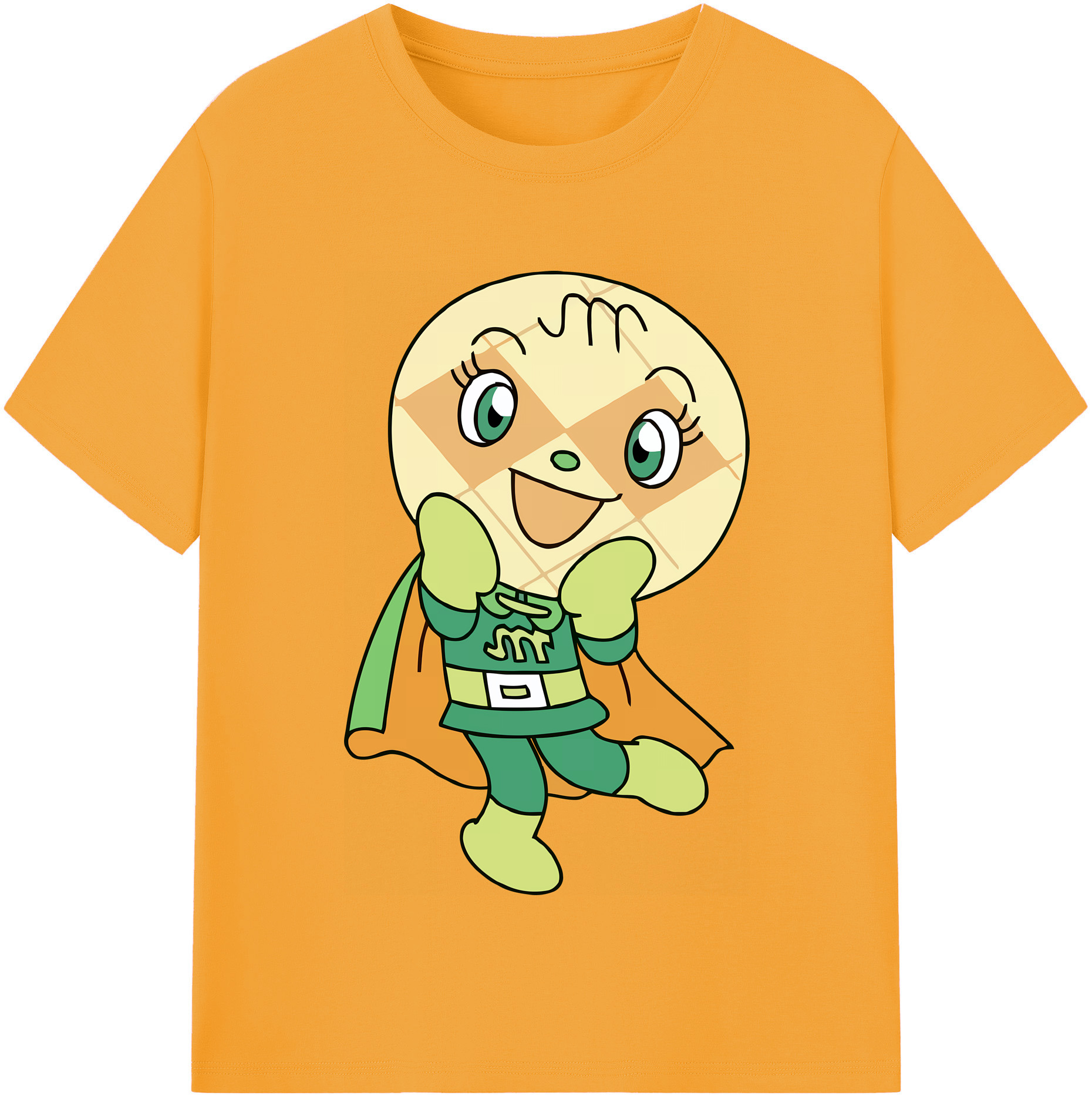 （画像用） アンパンマン Anpanman レディースカジュアルプリントTシャツ（綿100％）
