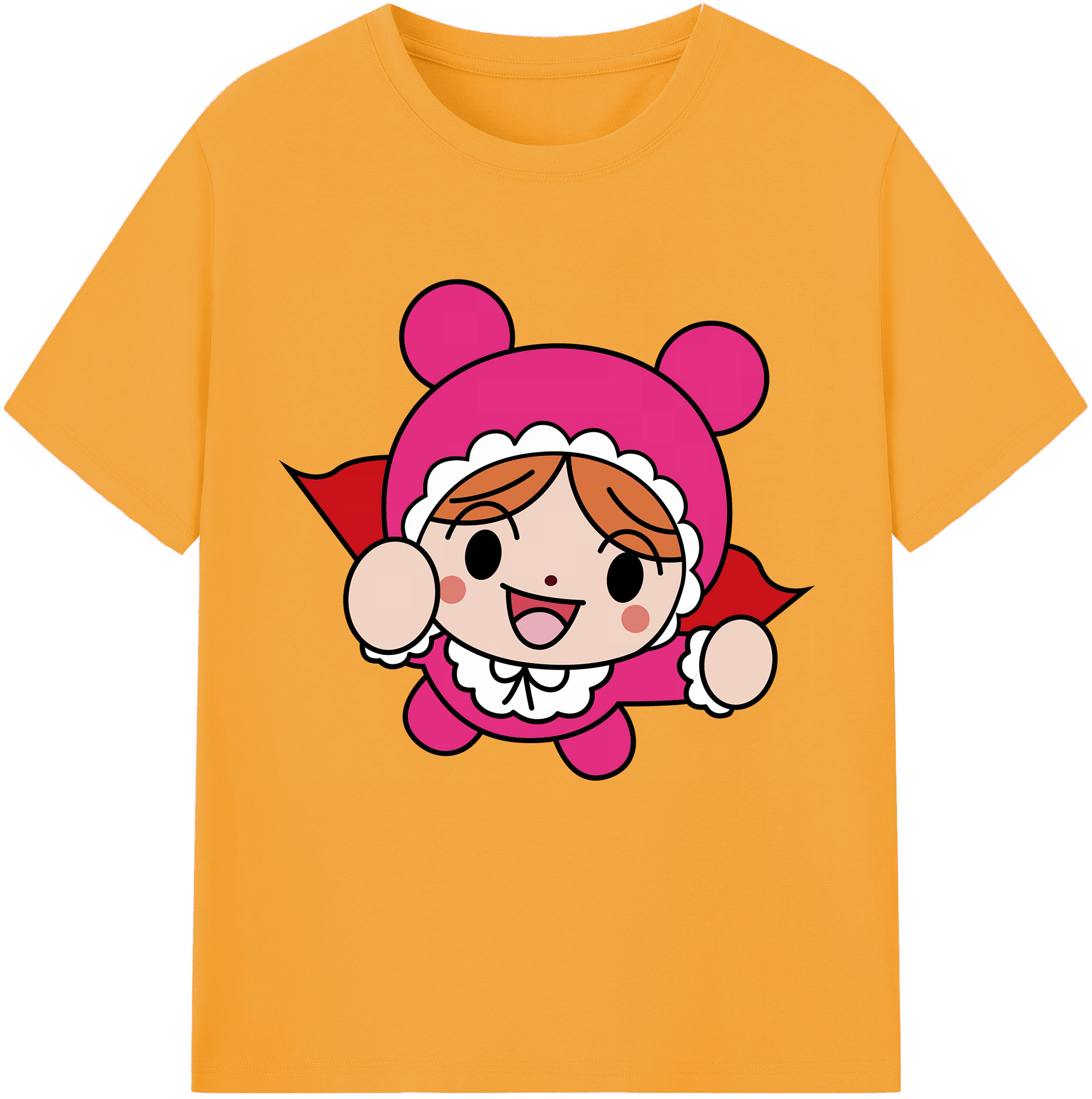 （画像用） アンパンマン Anpanman レディースカジュアルプリントTシャツ（綿100％）