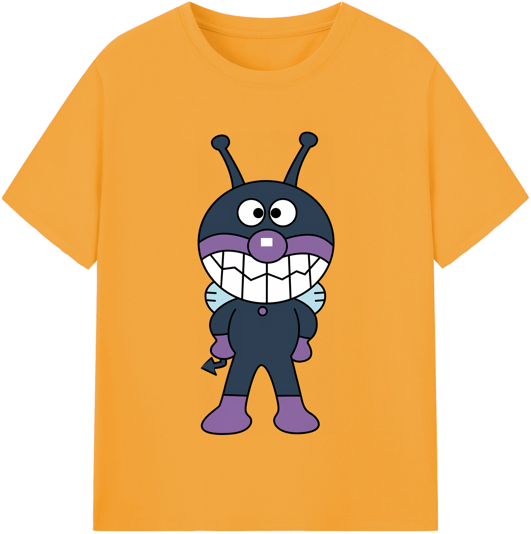（画像用） アンパンマン Anpanman レディースカジュアルプリントTシャツ（綿100％）