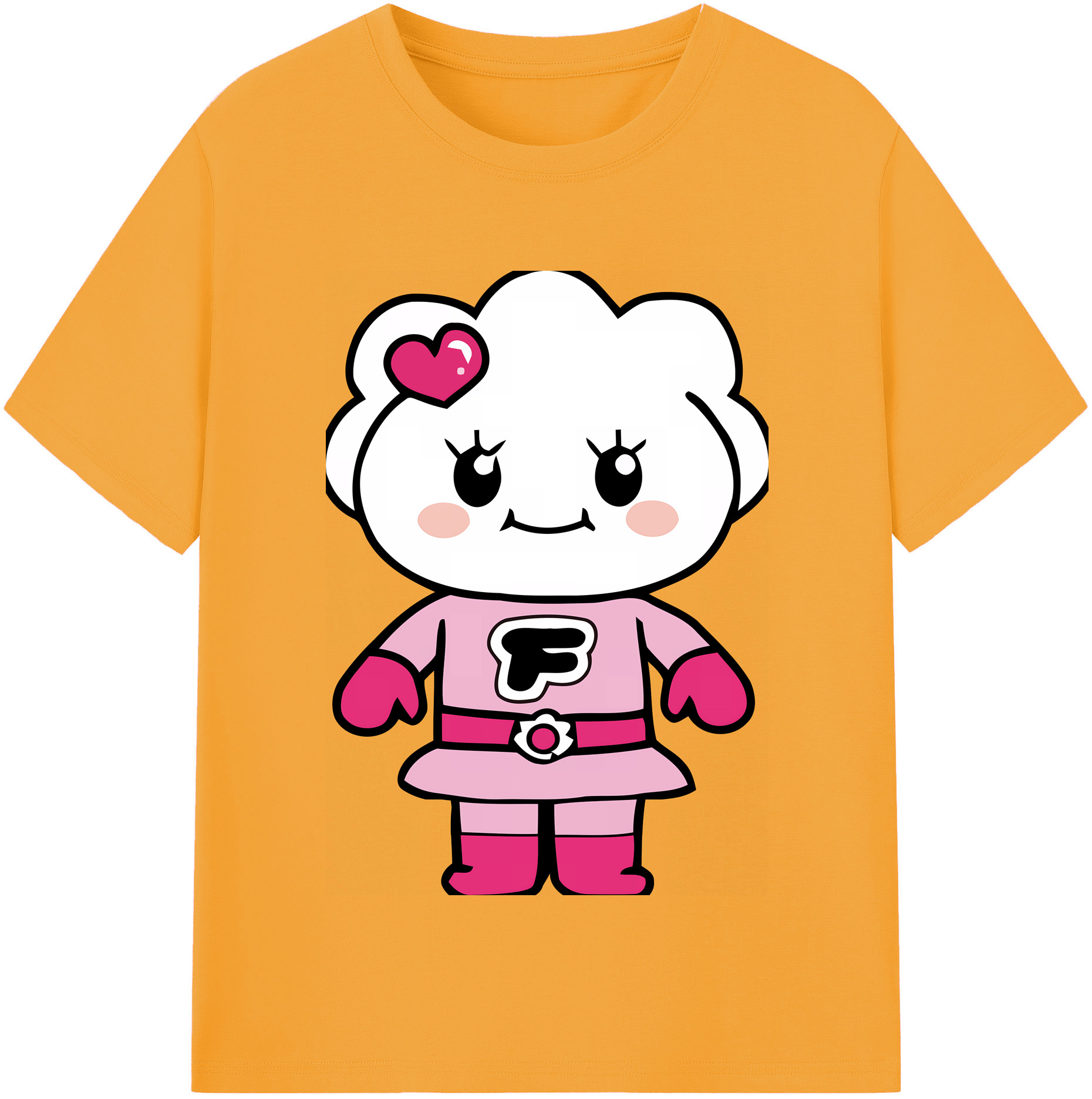 （画像用） アンパンマン Anpanman レディースカジュアルプリントTシャツ（綿100％）