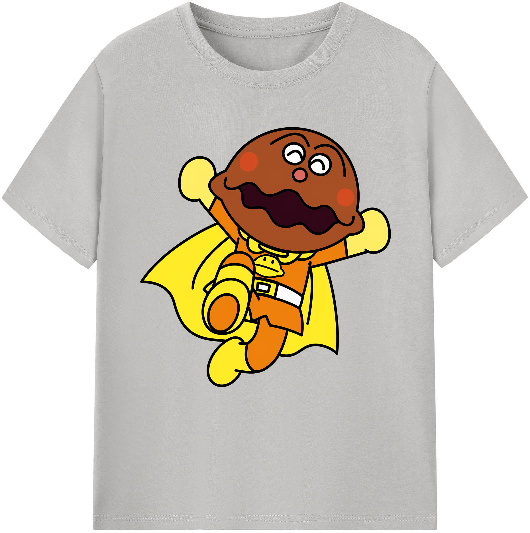 （画像用） アンパンマン Anpanman レディースカジュアルプリントTシャツ（綿100％）