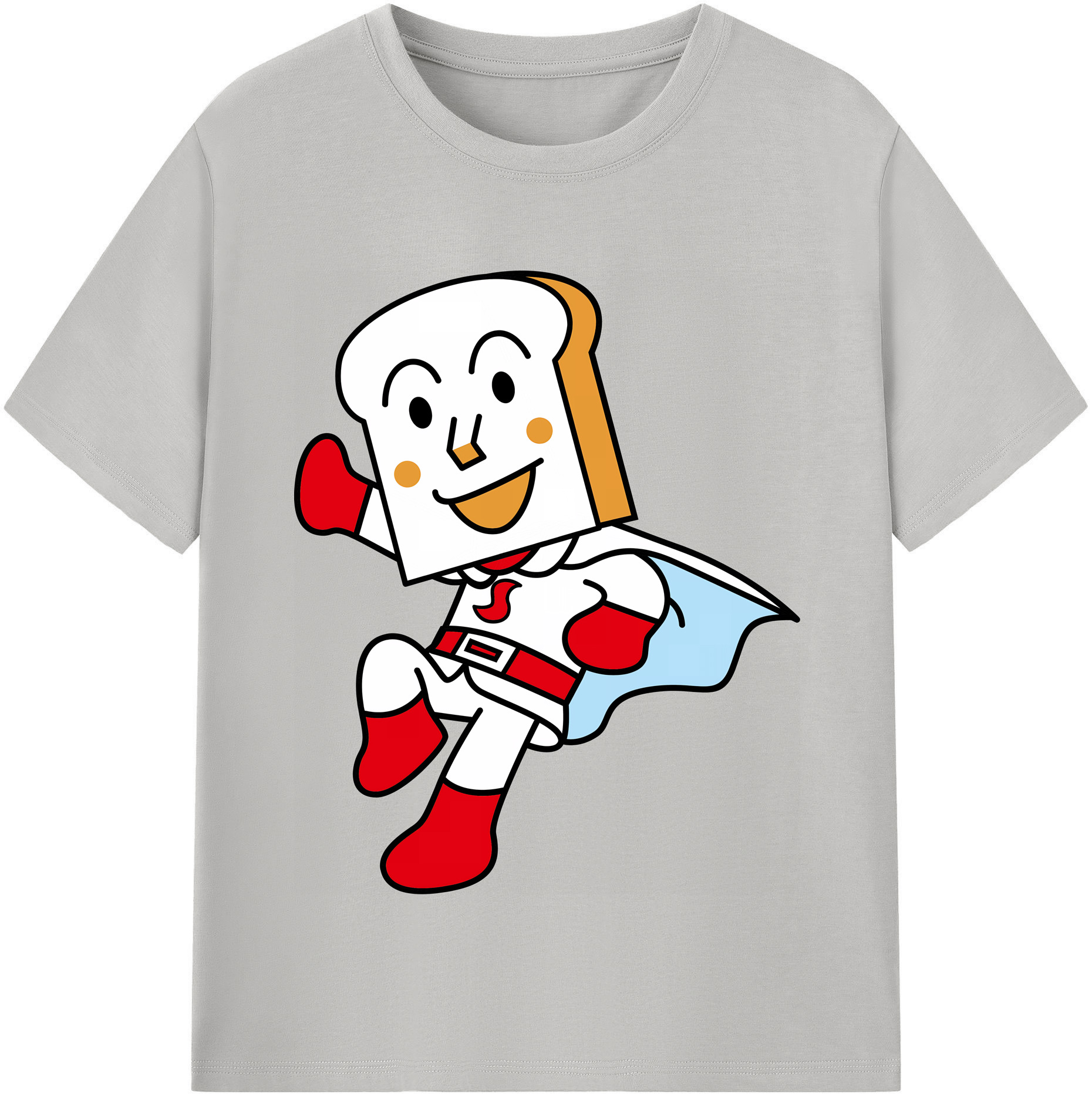 （画像用） アンパンマン Anpanman レディースカジュアルプリントTシャツ（綿100％）