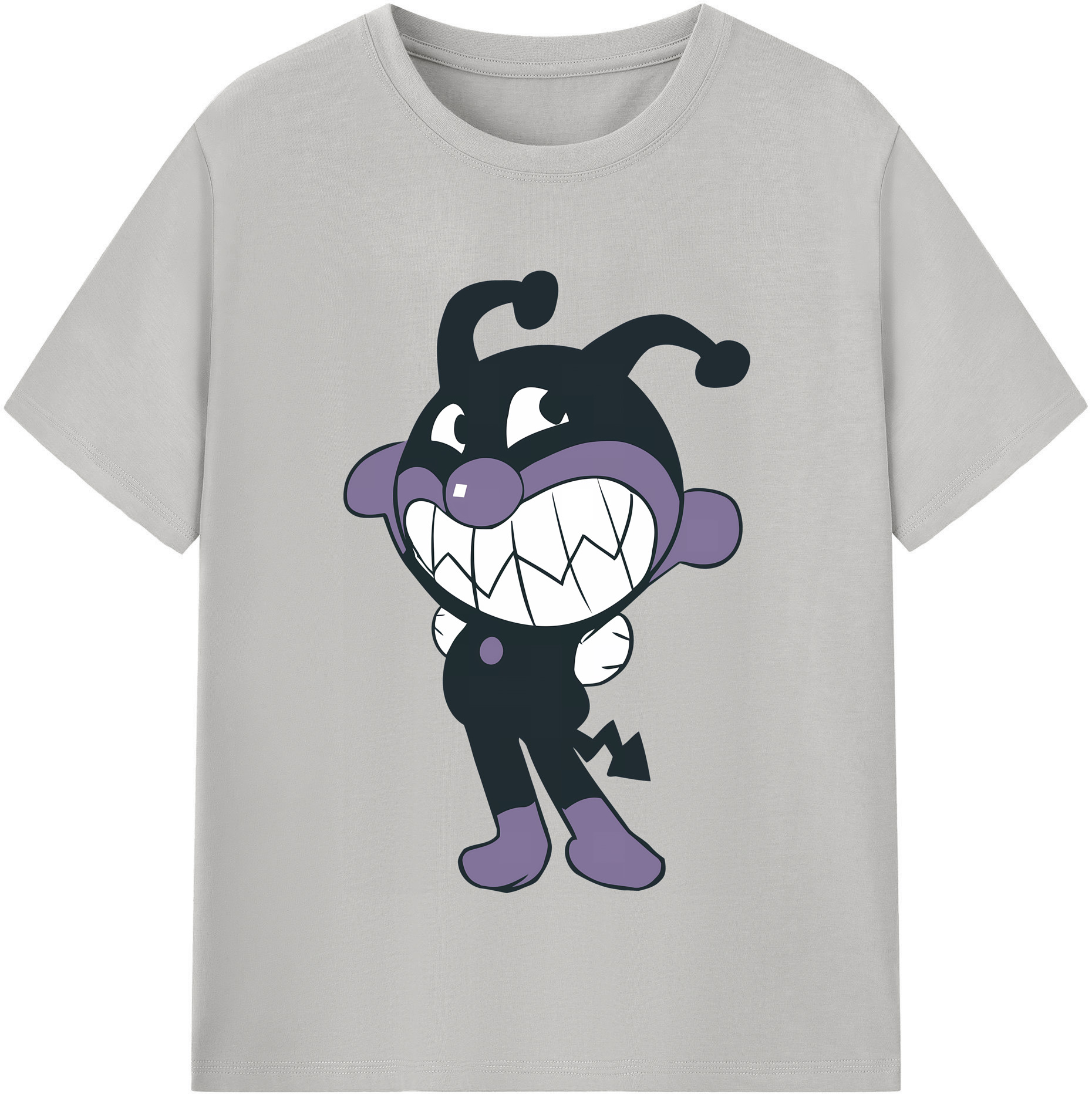（画像用） アンパンマン Anpanman レディースカジュアルプリントTシャツ（綿100％）