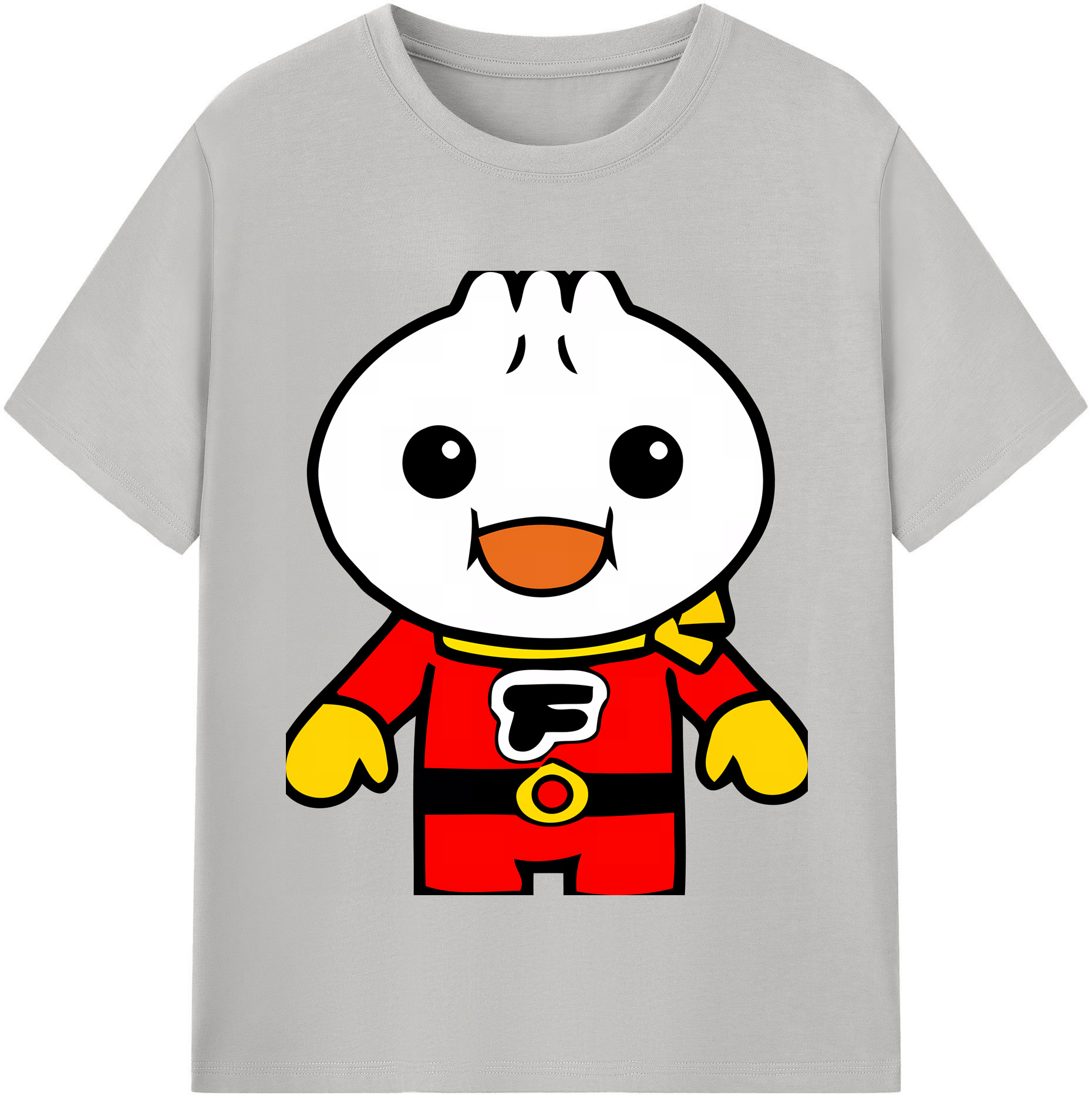 （画像用） アンパンマン Anpanman レディースカジュアルプリントTシャツ（綿100％）