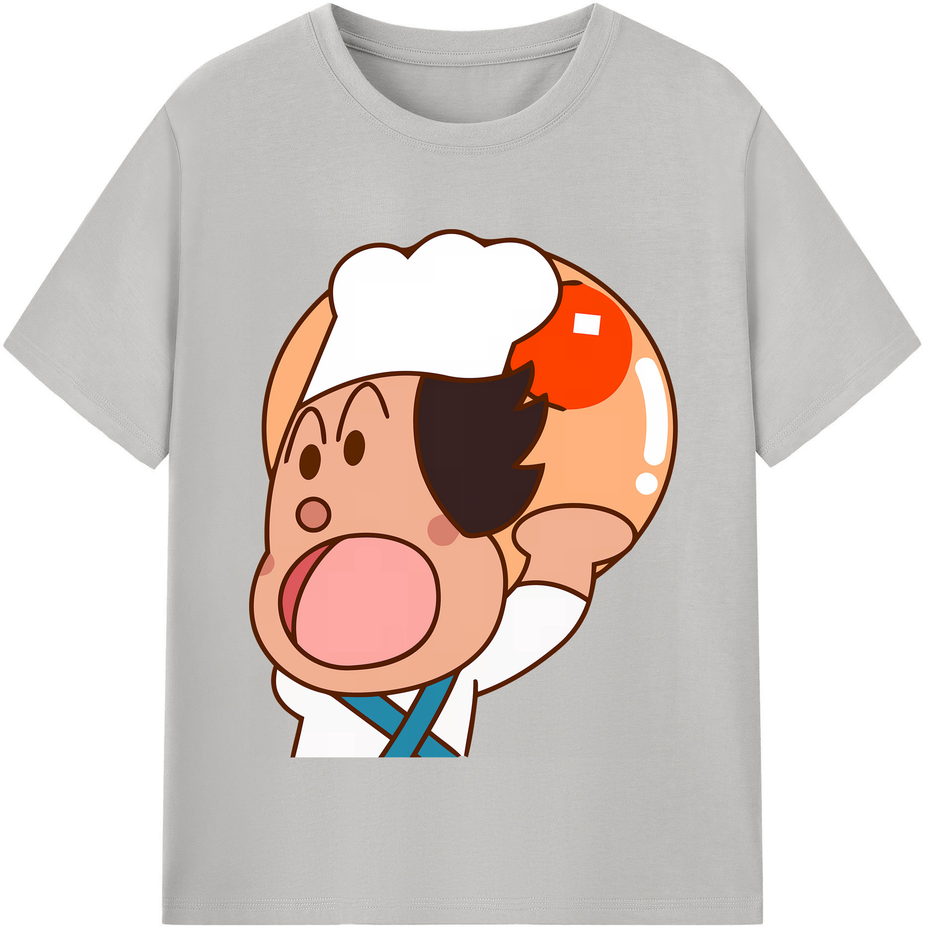 （画像用） アンパンマン Anpanman レディースカジュアルプリントTシャツ（綿100％）