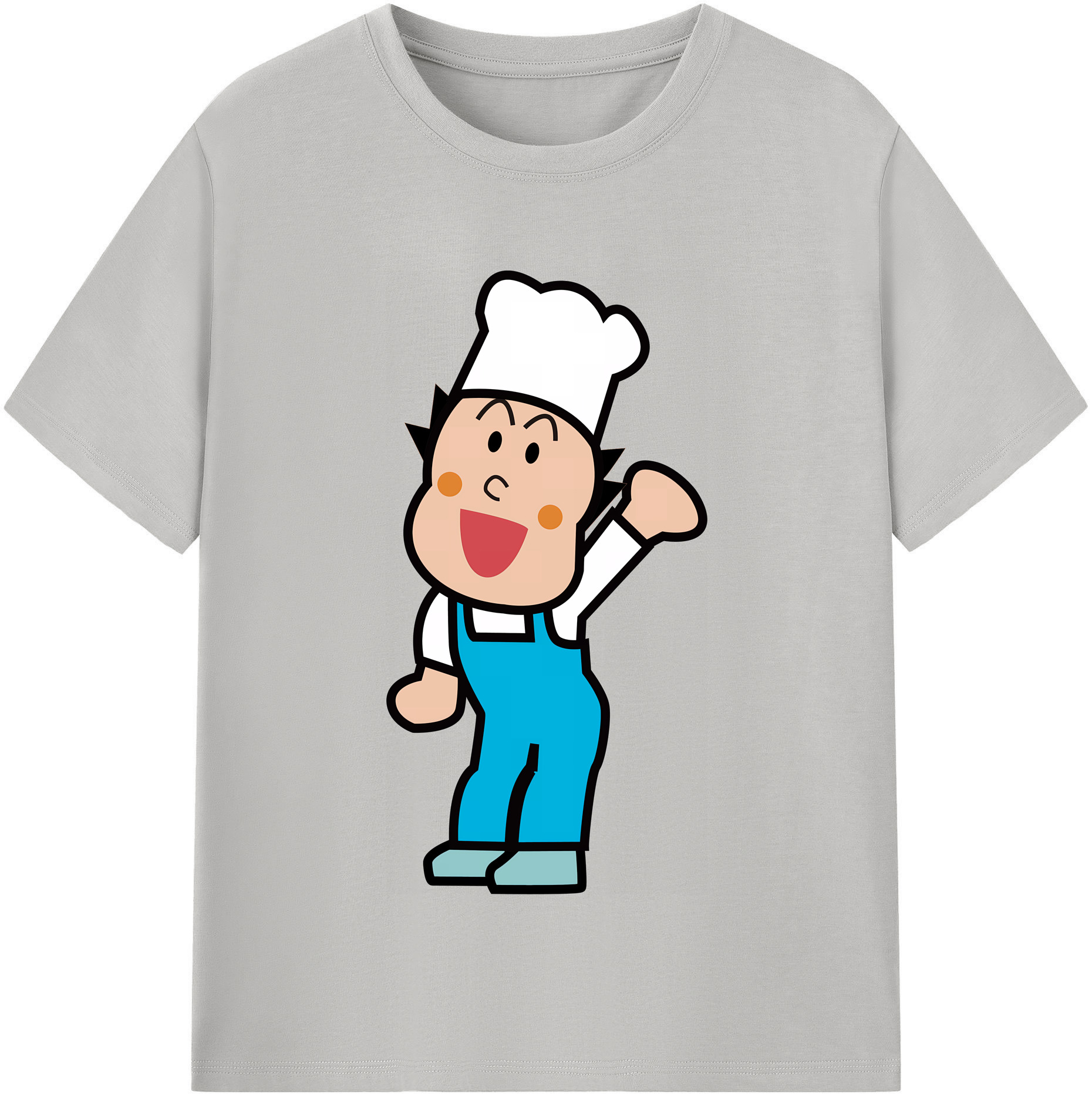 （画像用） アンパンマン Anpanman レディースカジュアルプリントTシャツ（綿100％）