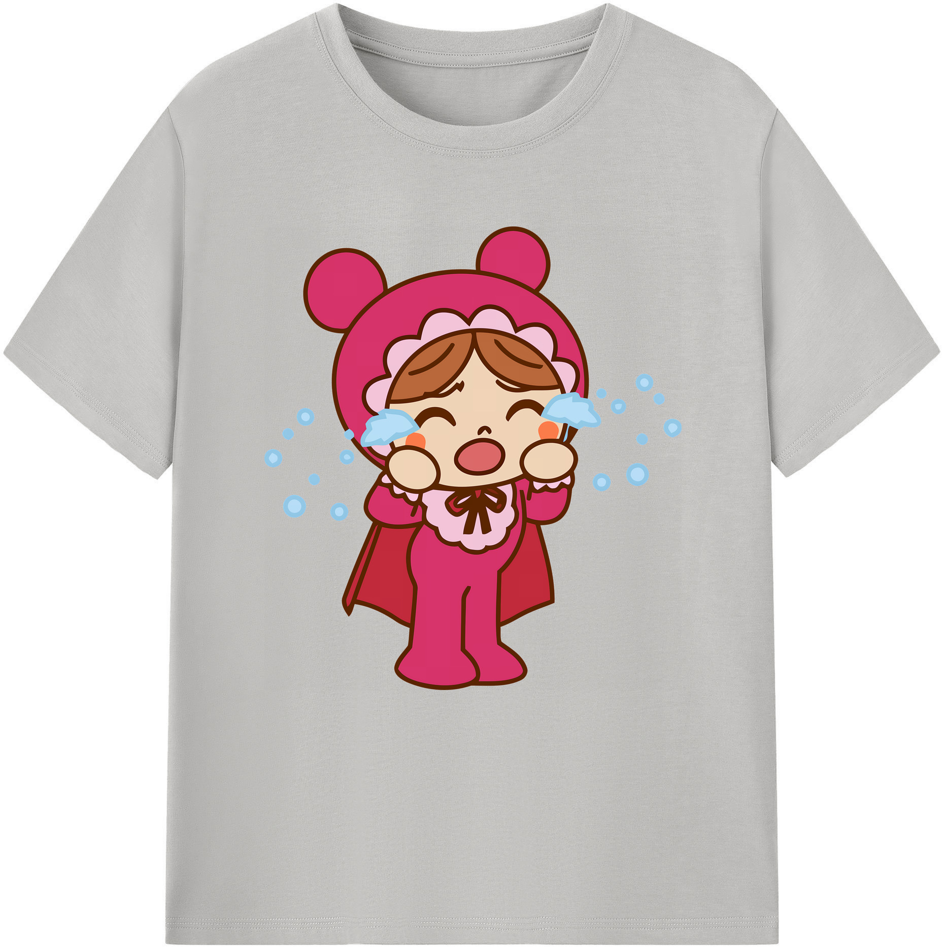 （画像用） アンパンマン Anpanman レディースカジュアルプリントTシャツ（綿100％）