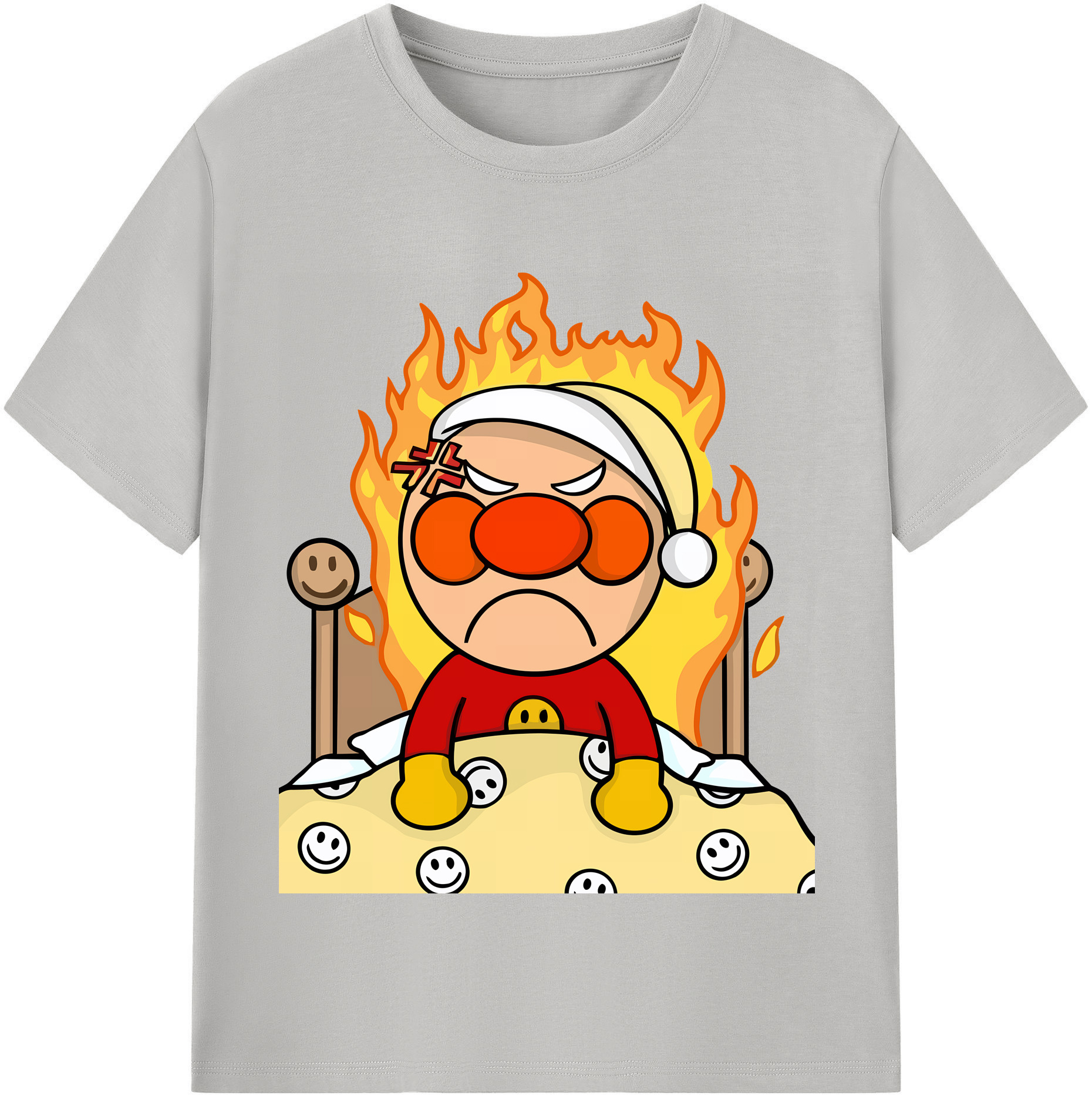 （画像用） アンパンマン Anpanman レディースカジュアルプリントTシャツ（綿100％）