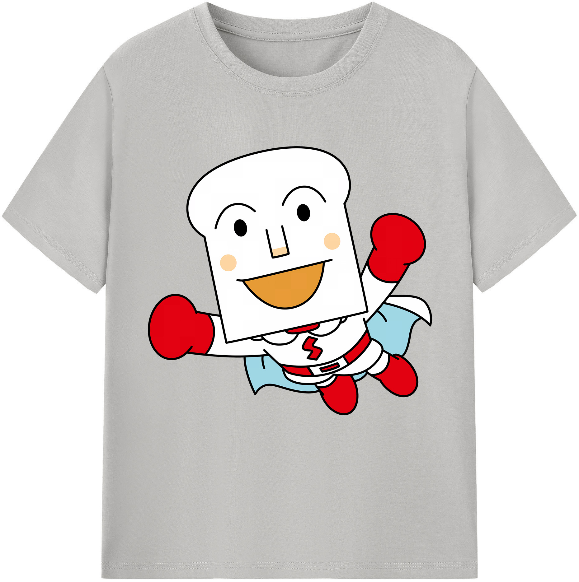 （画像用） アンパンマン Anpanman レディースカジュアルプリントTシャツ（綿100％）