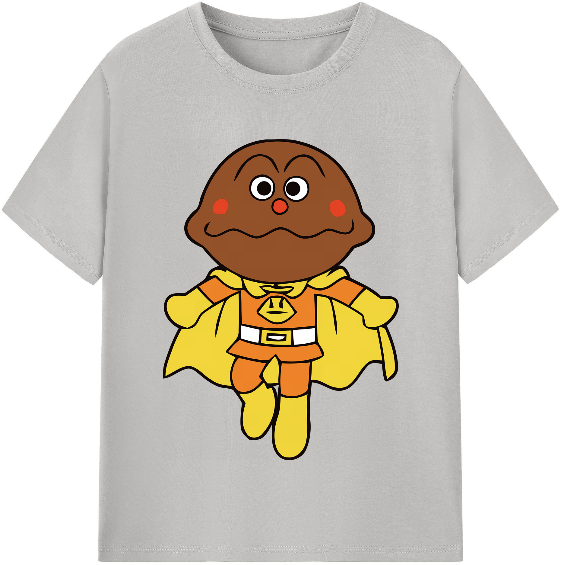 （画像用） アンパンマン Anpanman レディースカジュアルプリントTシャツ（綿100％）