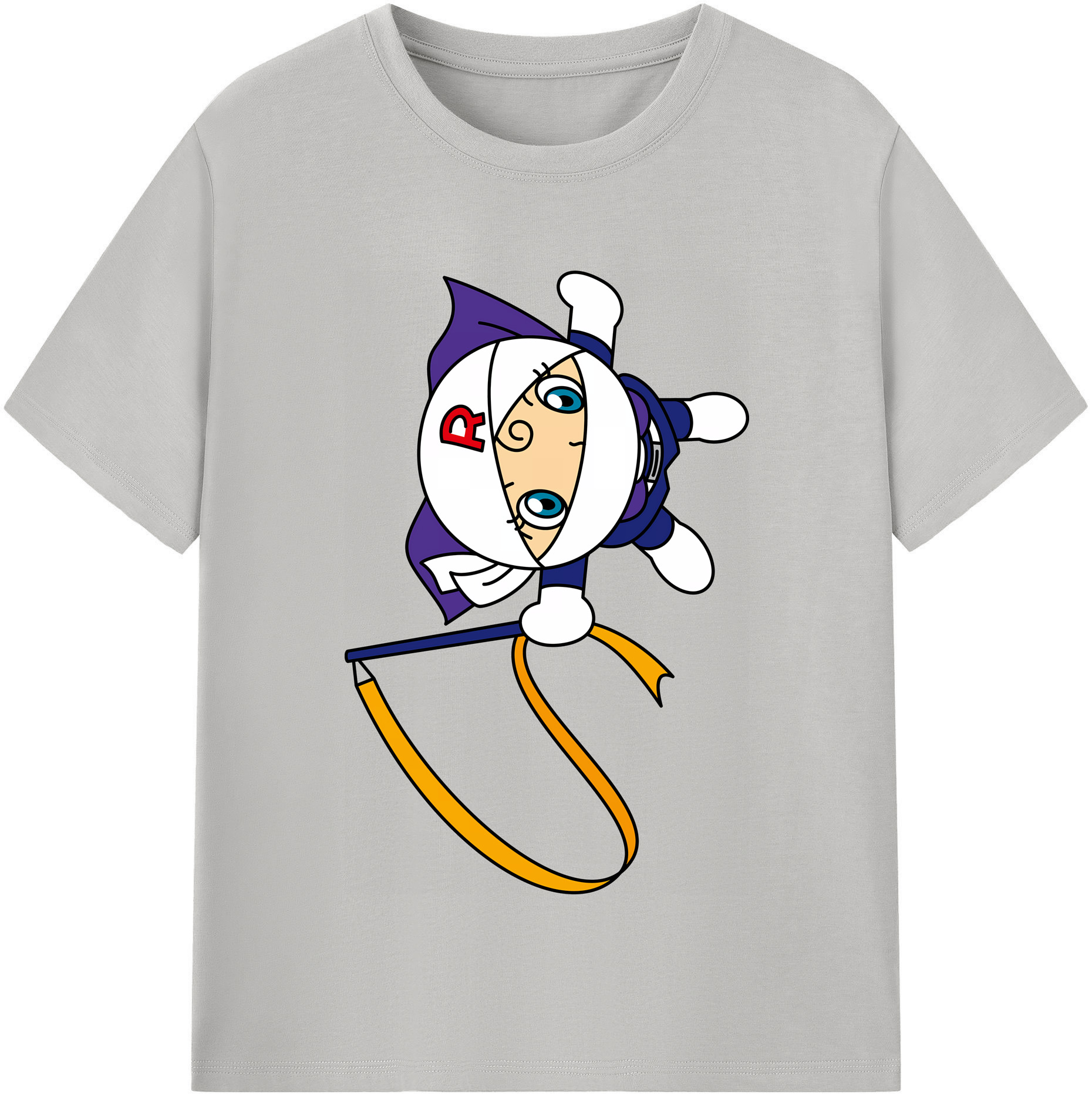 （画像用） アンパンマン Anpanman レディースカジュアルプリントTシャツ（綿100％）
