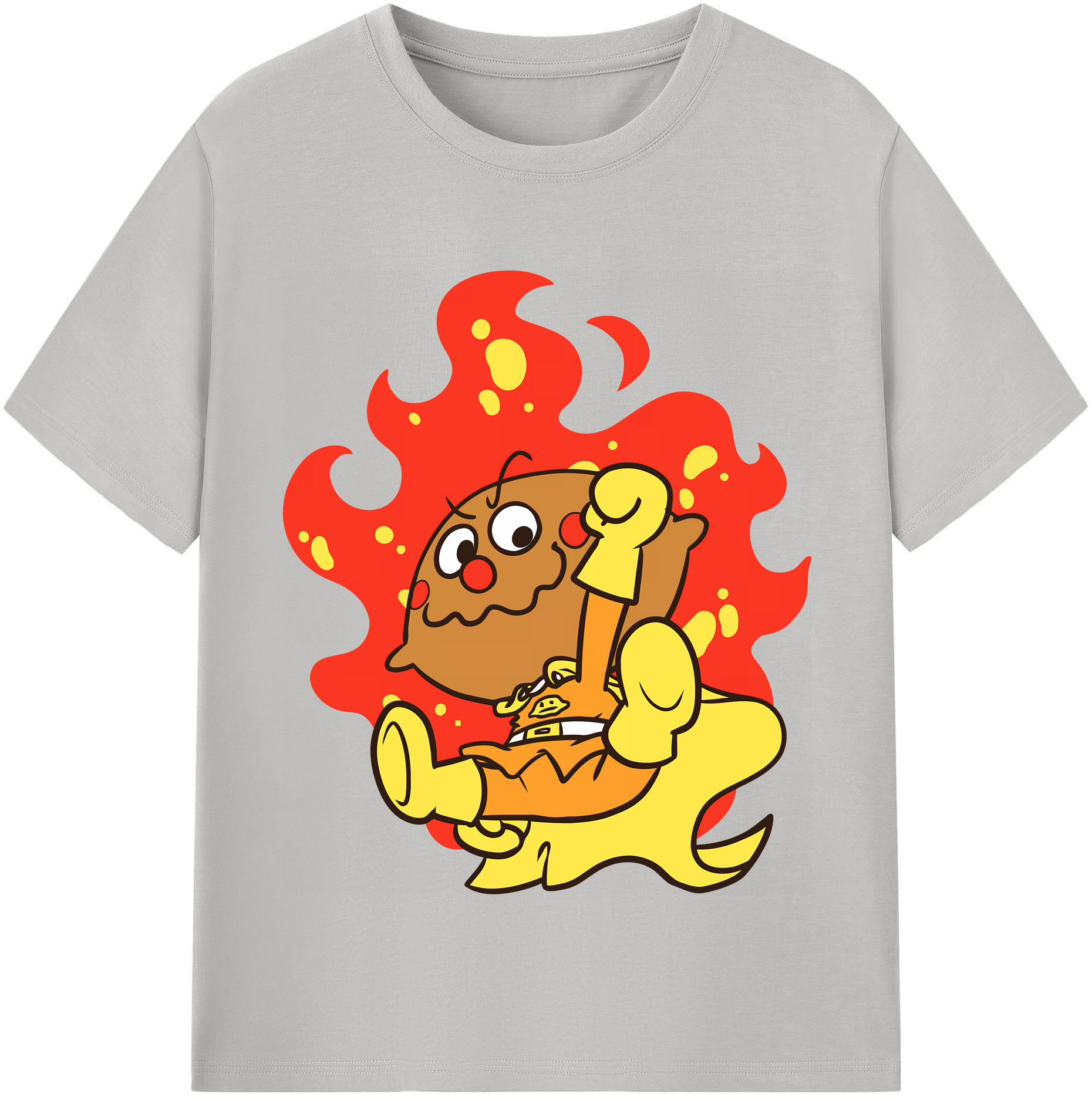 （画像用） アンパンマン Anpanman レディースカジュアルプリントTシャツ（綿100％）