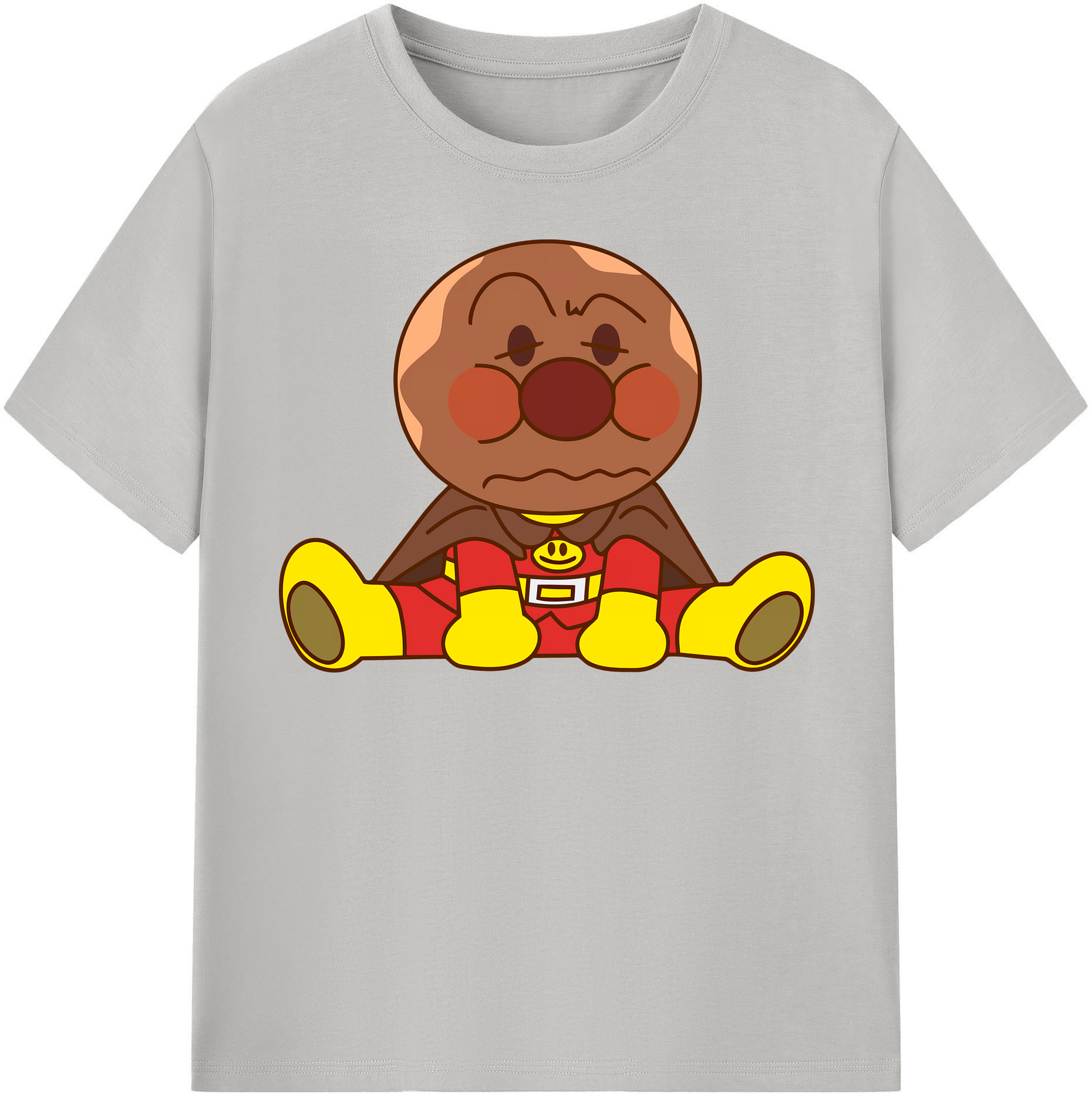 （画像用） アンパンマン Anpanman レディースカジュアルプリントTシャツ（綿100％）