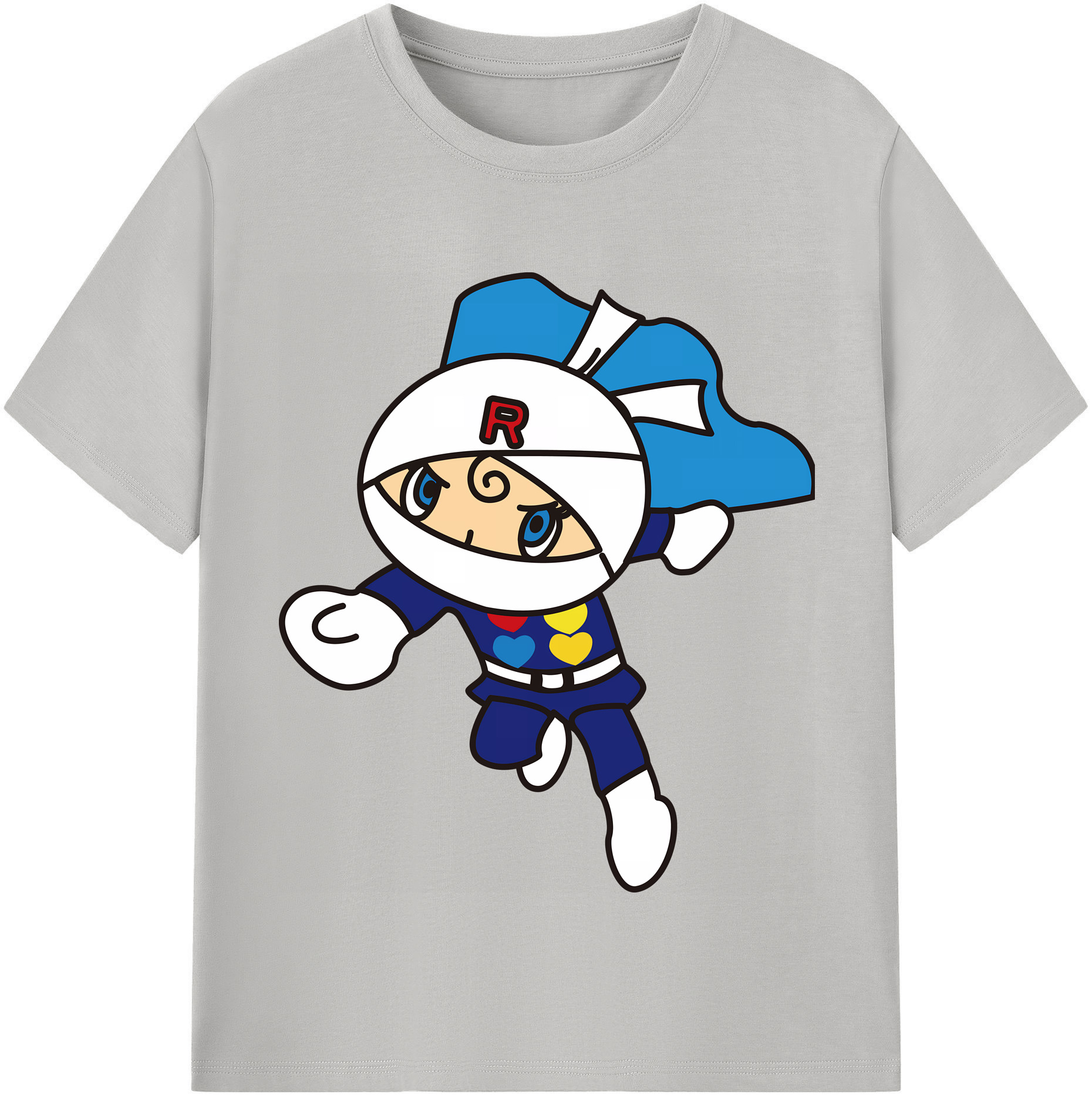 （画像用） アンパンマン Anpanman レディースカジュアルプリントTシャツ（綿100％）