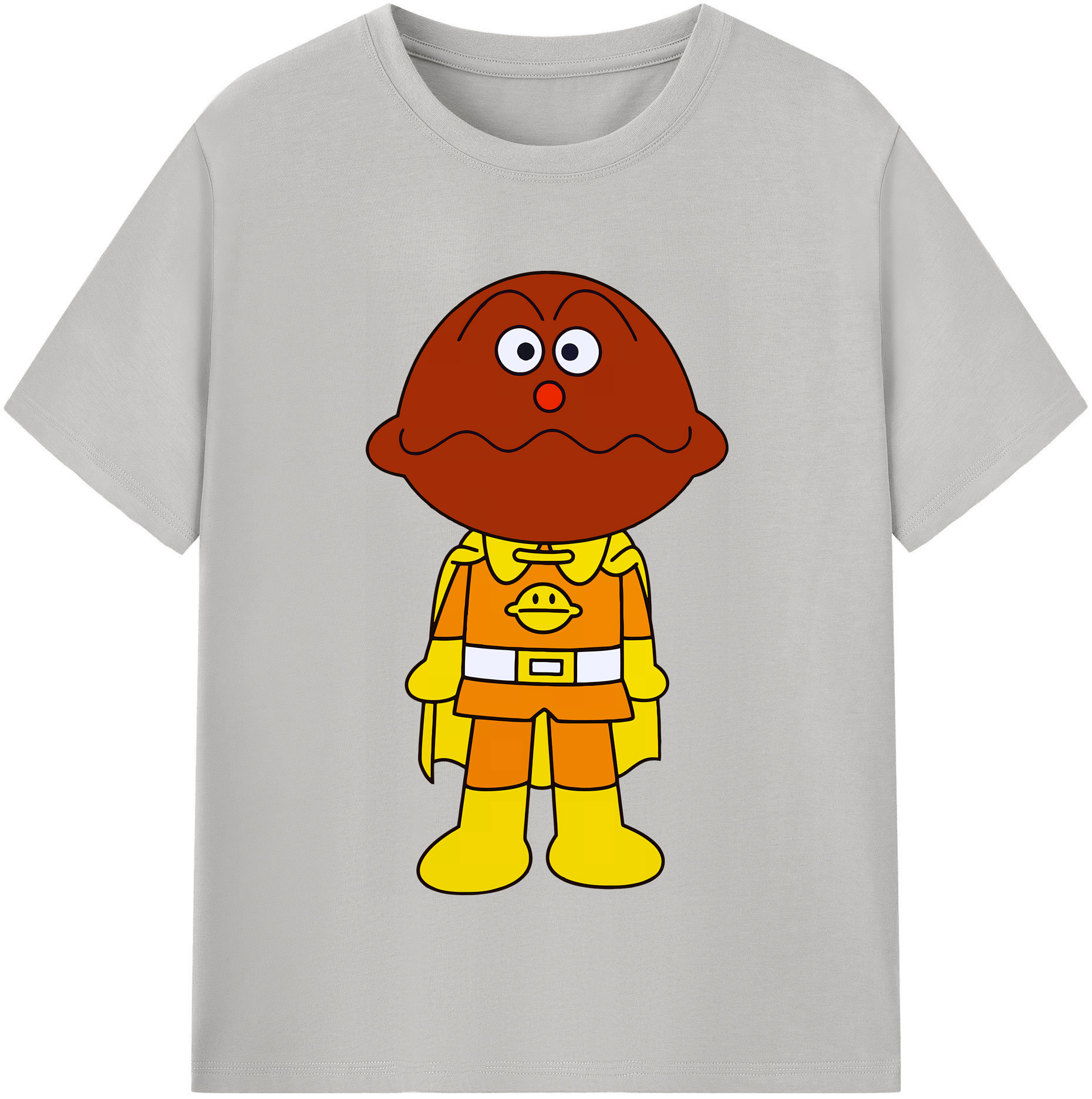 （画像用） アンパンマン Anpanman レディースカジュアルプリントTシャツ（綿100％）