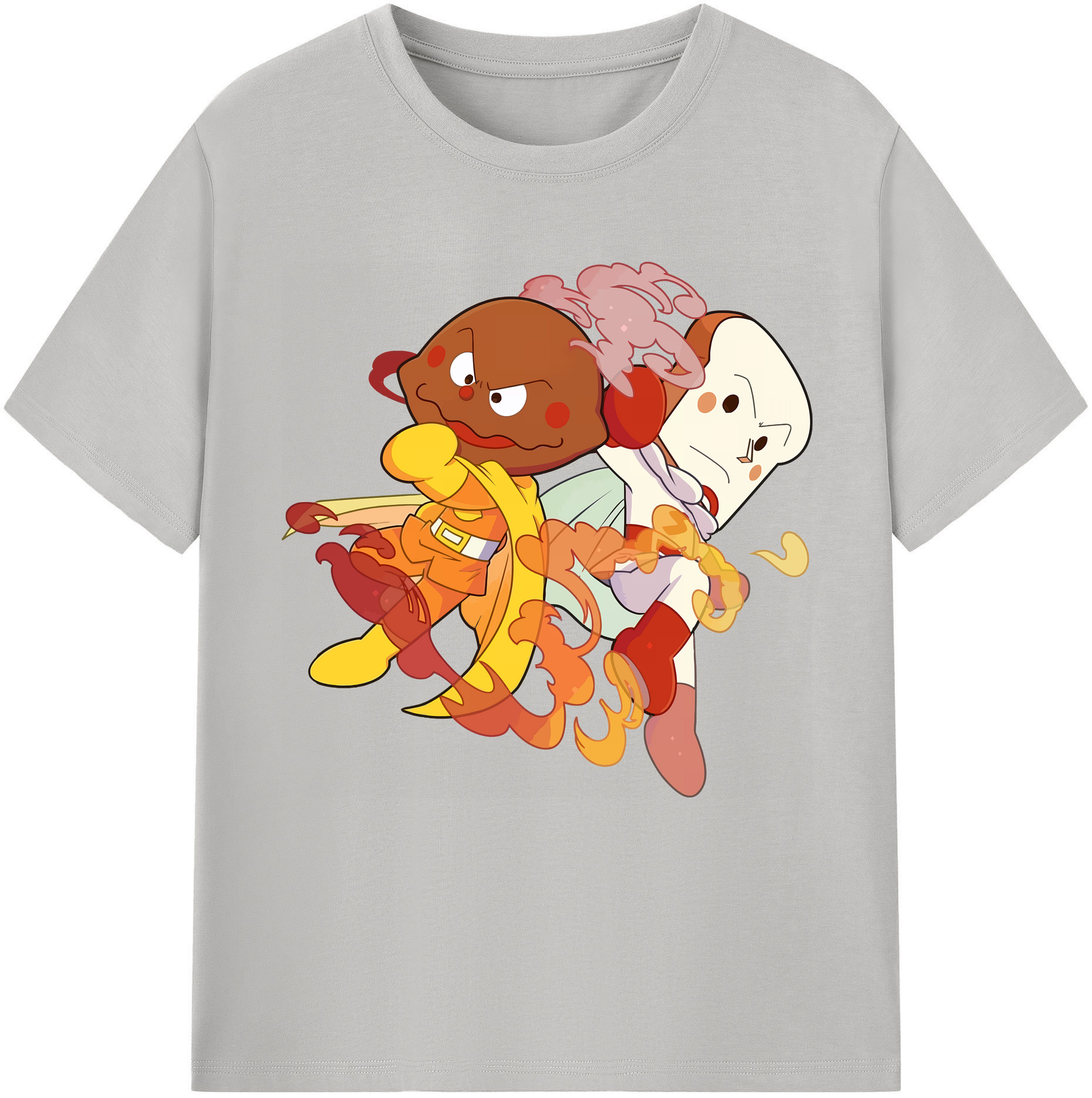 （画像用） アンパンマン Anpanman レディースカジュアルプリントTシャツ（綿100％）
