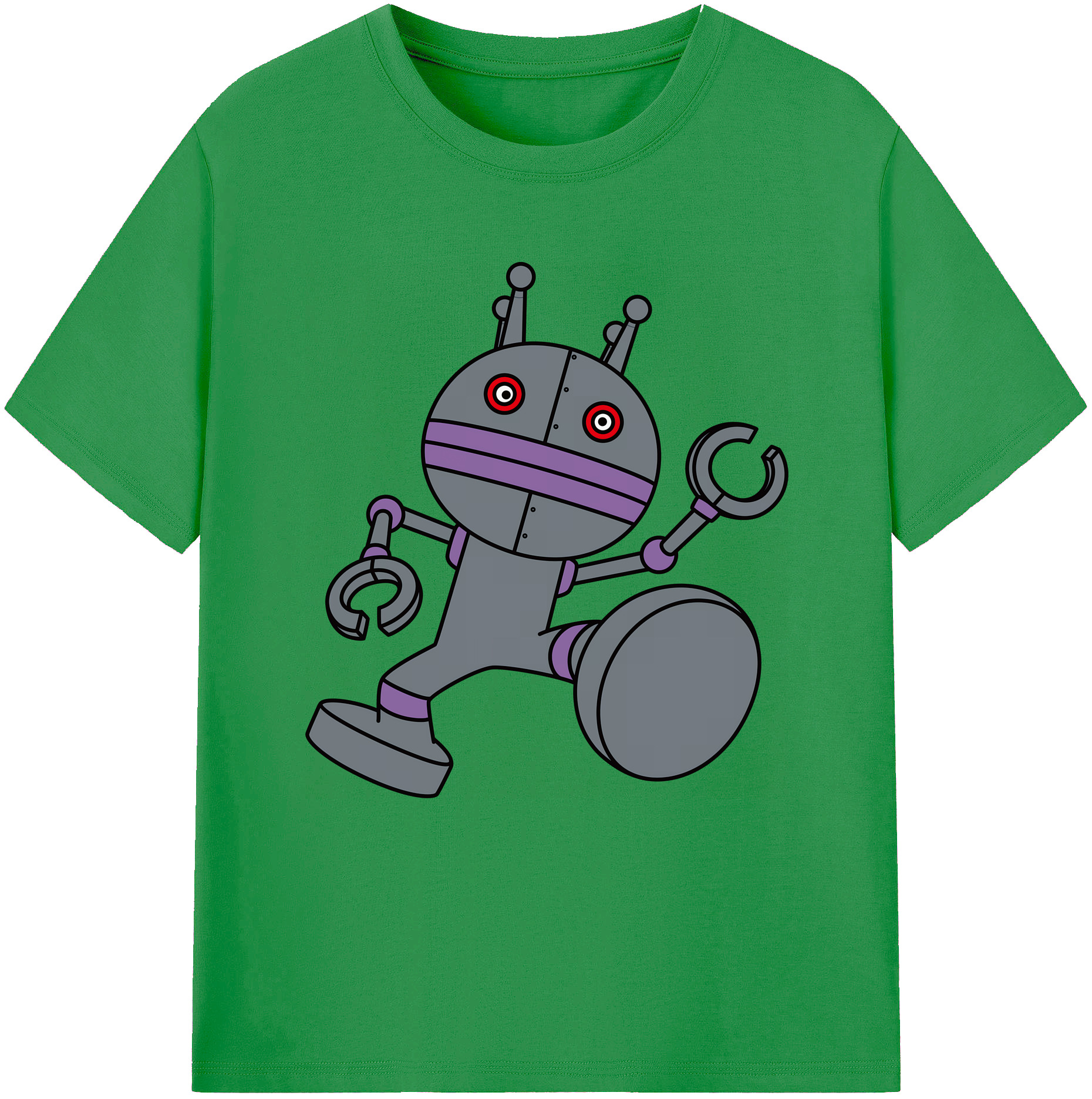 （画像用） アンパンマン Anpanman レディースカジュアルプリントTシャツ（綿100％）