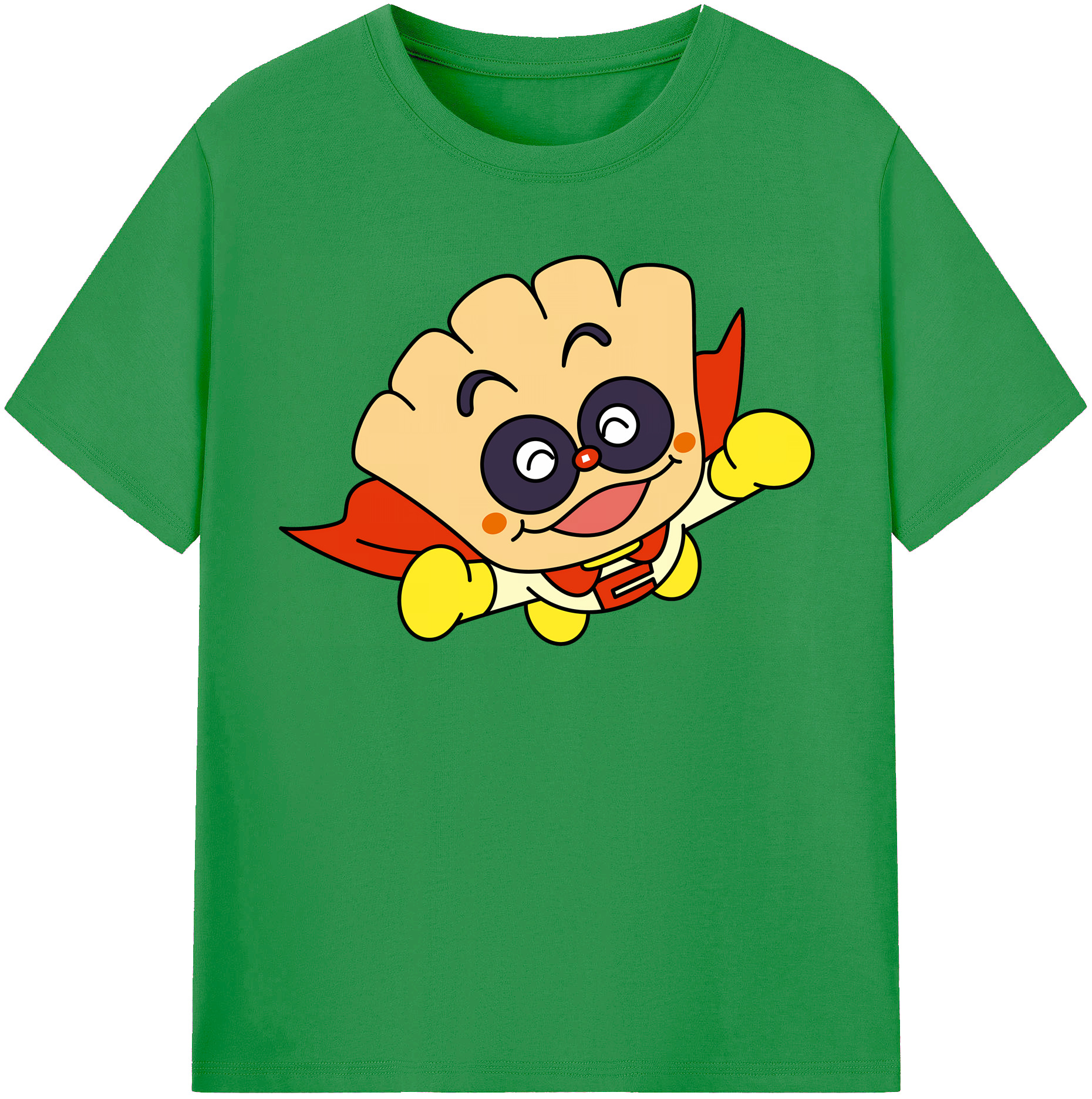 （画像用） アンパンマン Anpanman レディースカジュアルプリントTシャツ（綿100％）