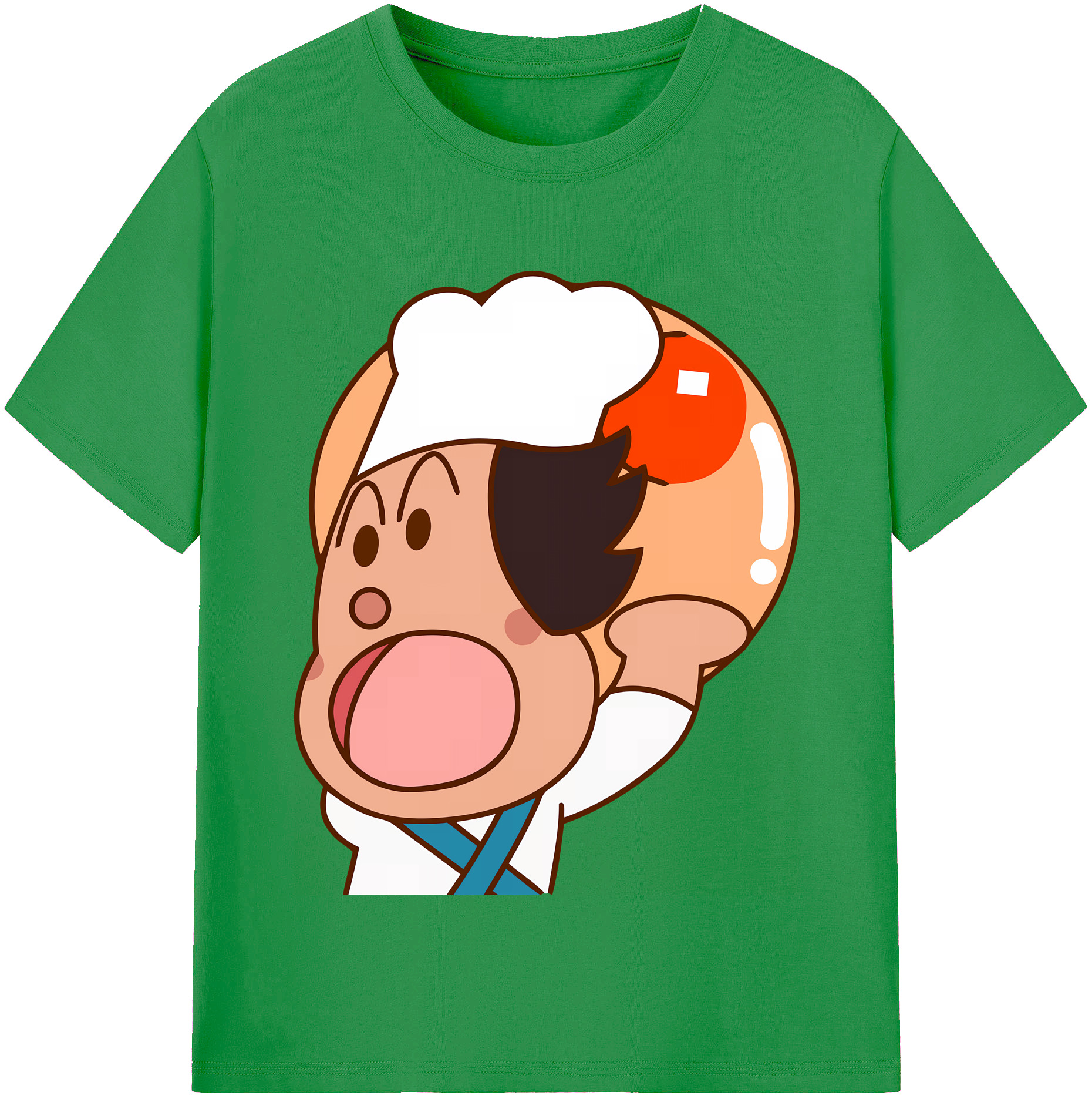 （画像用） アンパンマン Anpanman レディースカジュアルプリントTシャツ（綿100％）