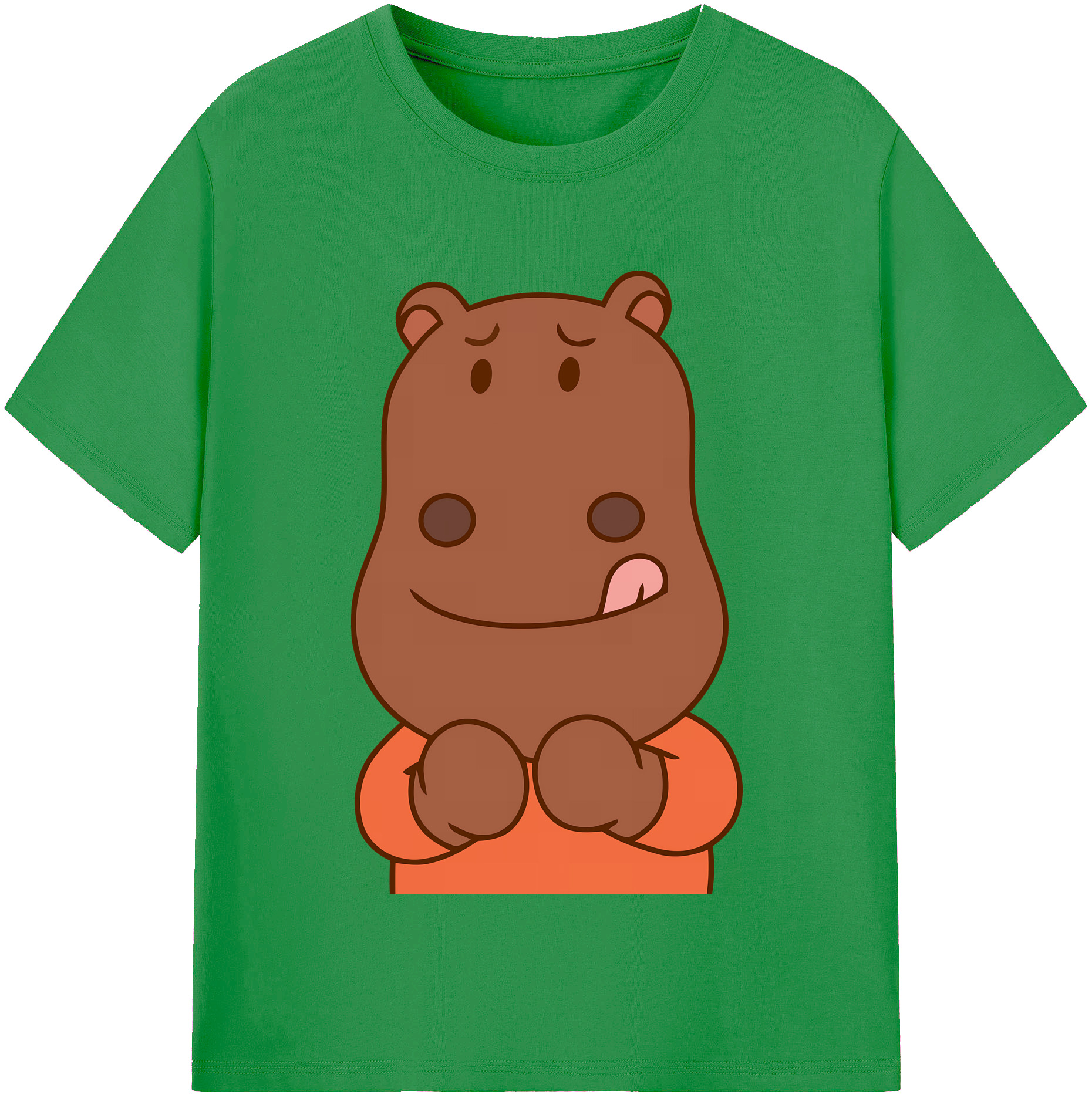 （画像用） アンパンマン Anpanman レディースカジュアルプリントTシャツ（綿100％）
