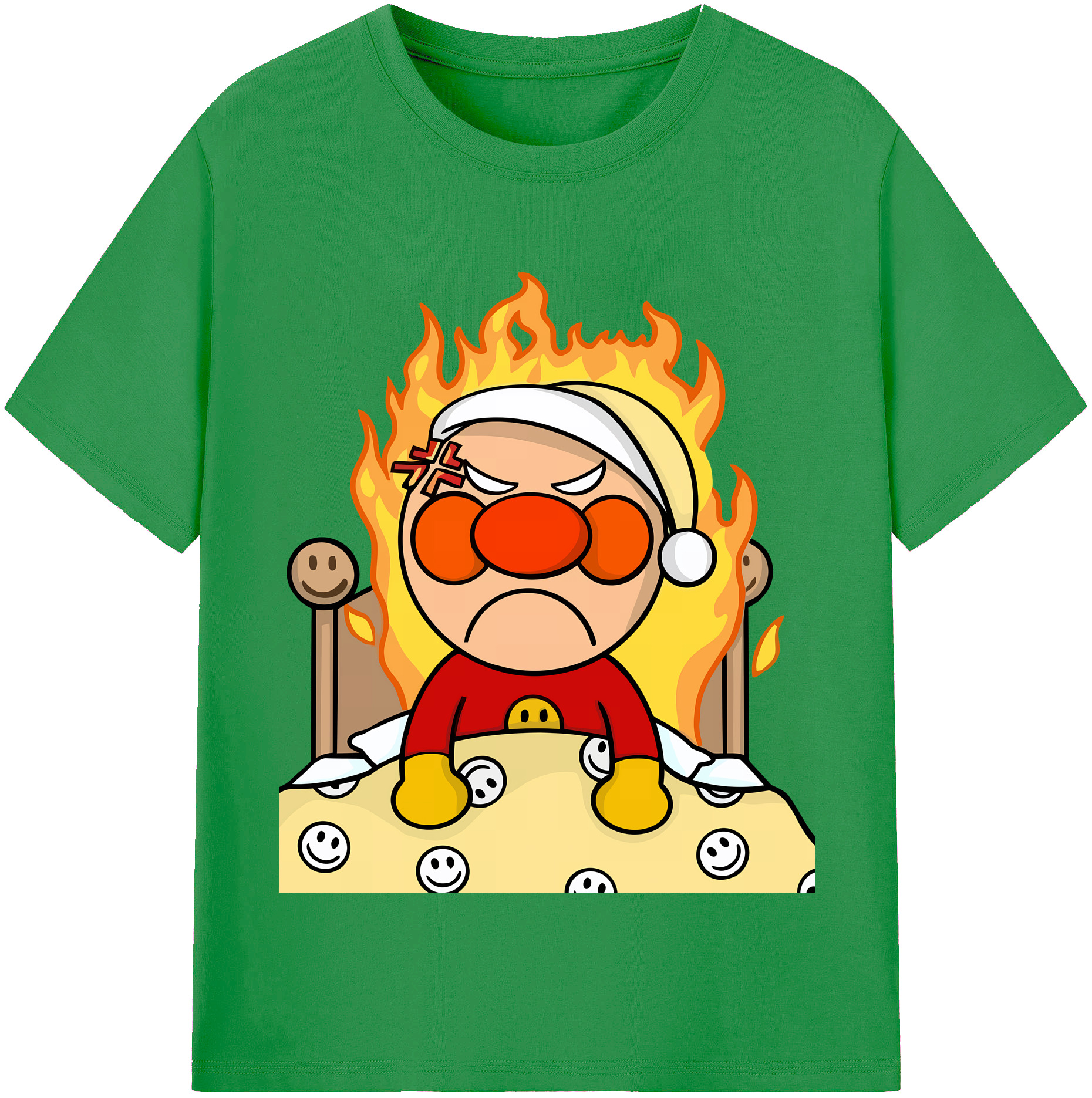 （画像用） アンパンマン Anpanman レディースカジュアルプリントTシャツ（綿100％）
