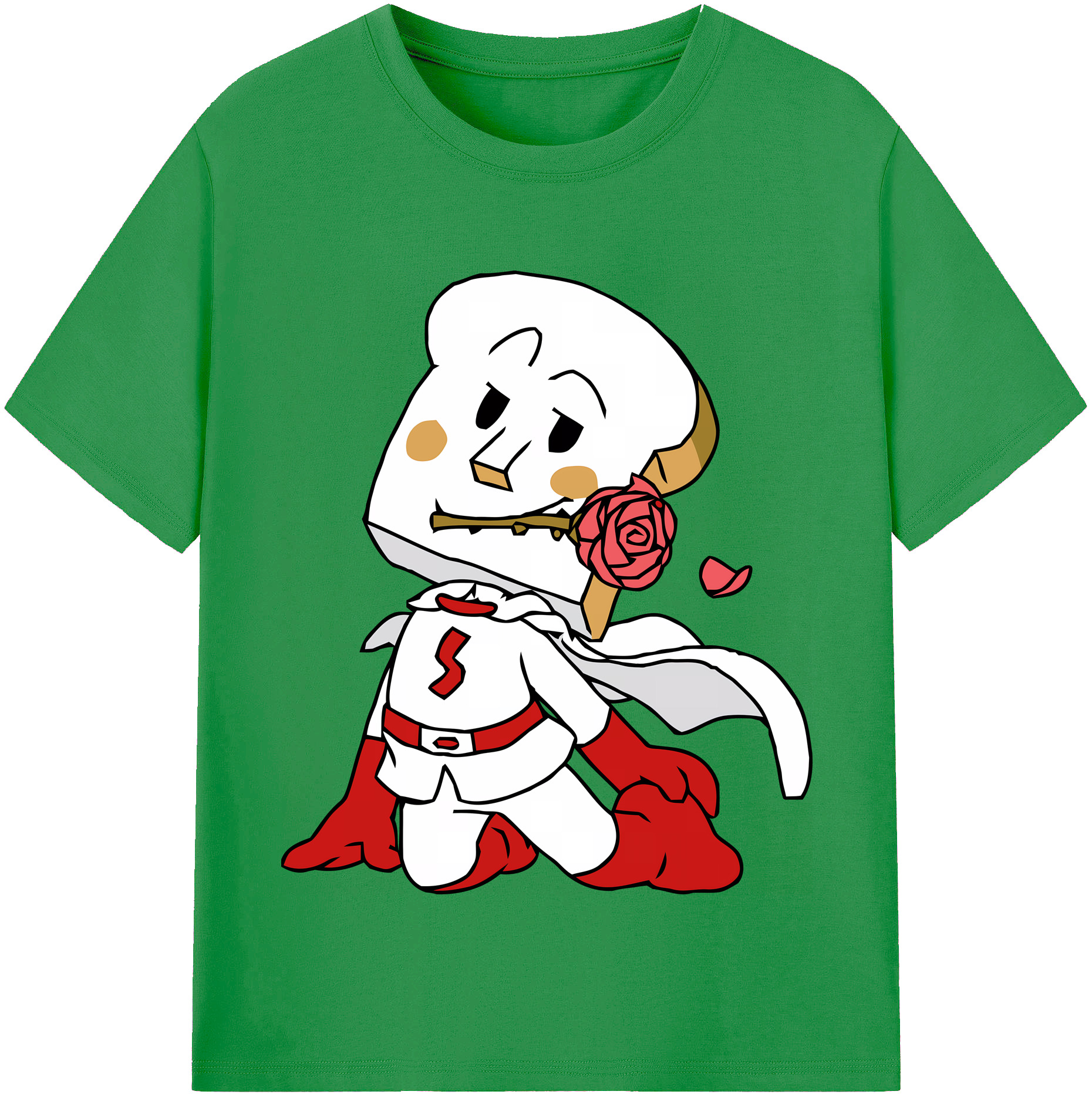 （画像用） アンパンマン Anpanman レディースカジュアルプリントTシャツ（綿100％）