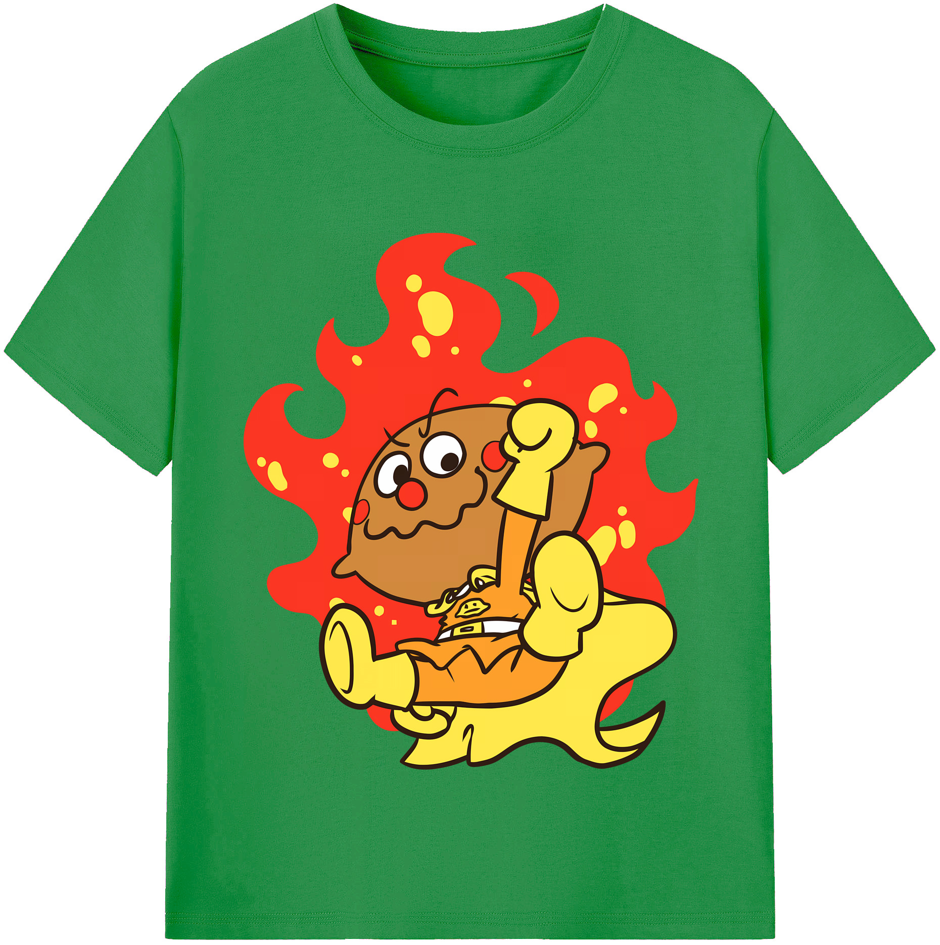 （画像用） アンパンマン Anpanman レディースカジュアルプリントTシャツ（綿100％）