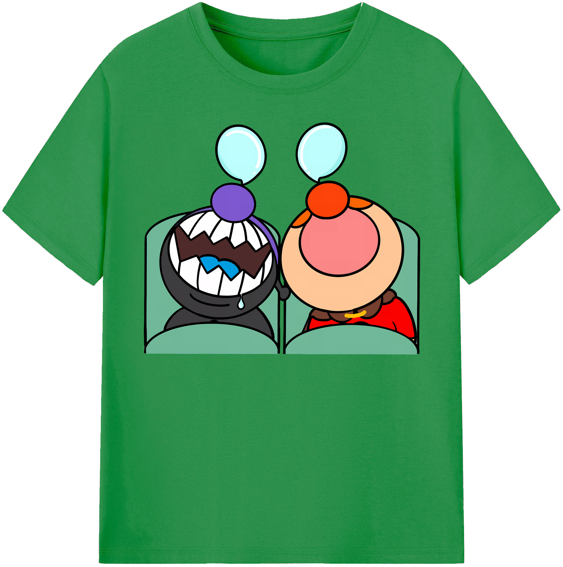 （画像用） アンパンマン Anpanman レディースカジュアルプリントTシャツ（綿100％）